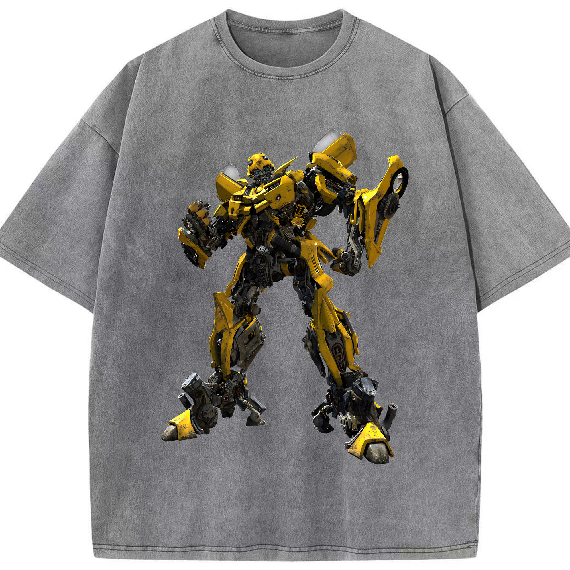 （画像用） Transformers トランスフォーマー 綿100% ヴィンテージ風 半袖Tシャツ（フロントプリント）