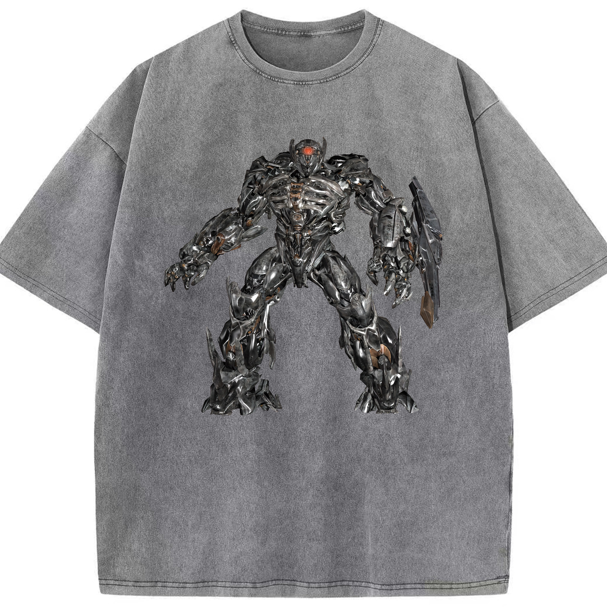 （画像用） Transformers トランスフォーマー 綿100% ヴィンテージ風 半袖Tシャツ（フロントプリント）