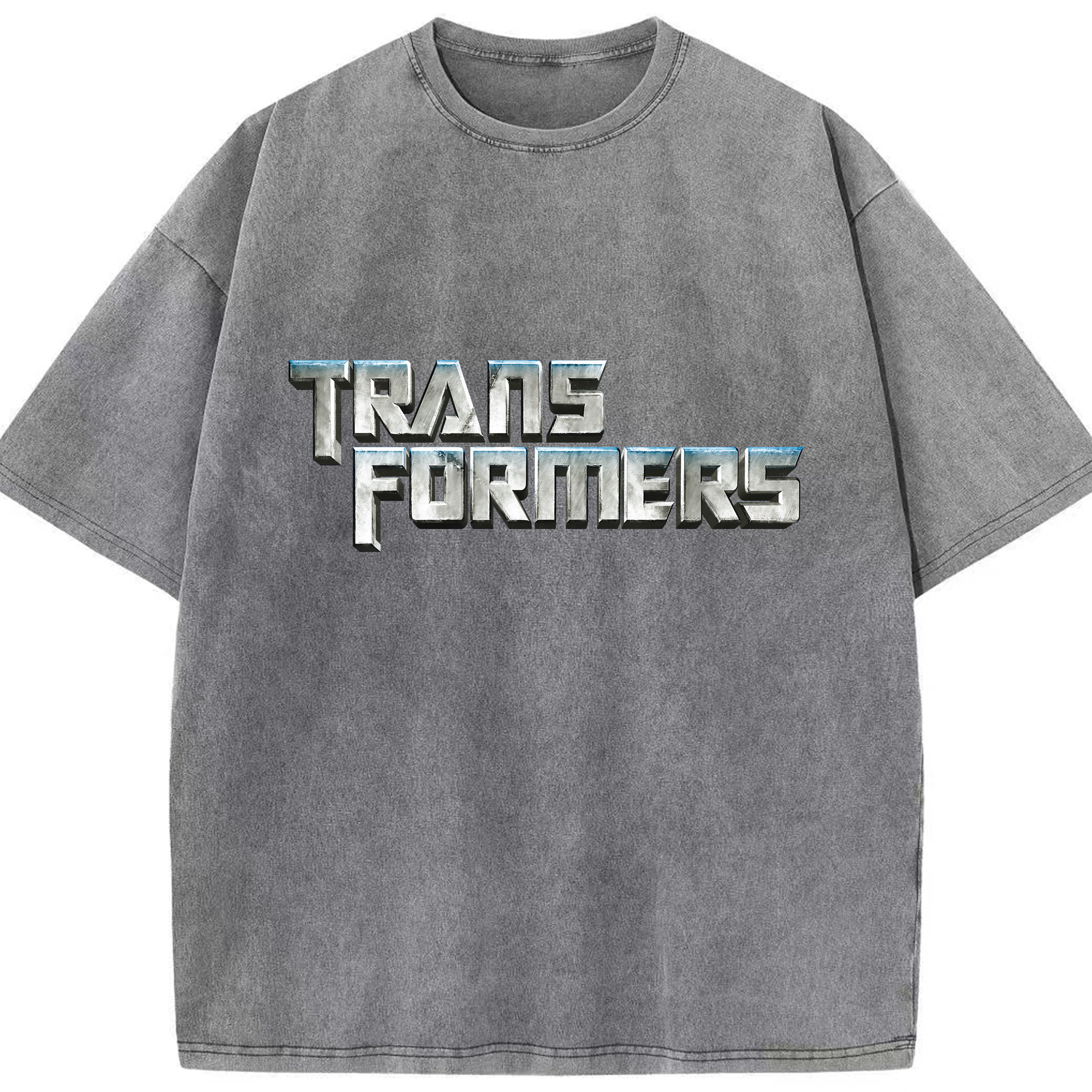 （画像用） Transformers トランスフォーマー 綿100% ヴィンテージ風 半袖Tシャツ（フロントプリント）