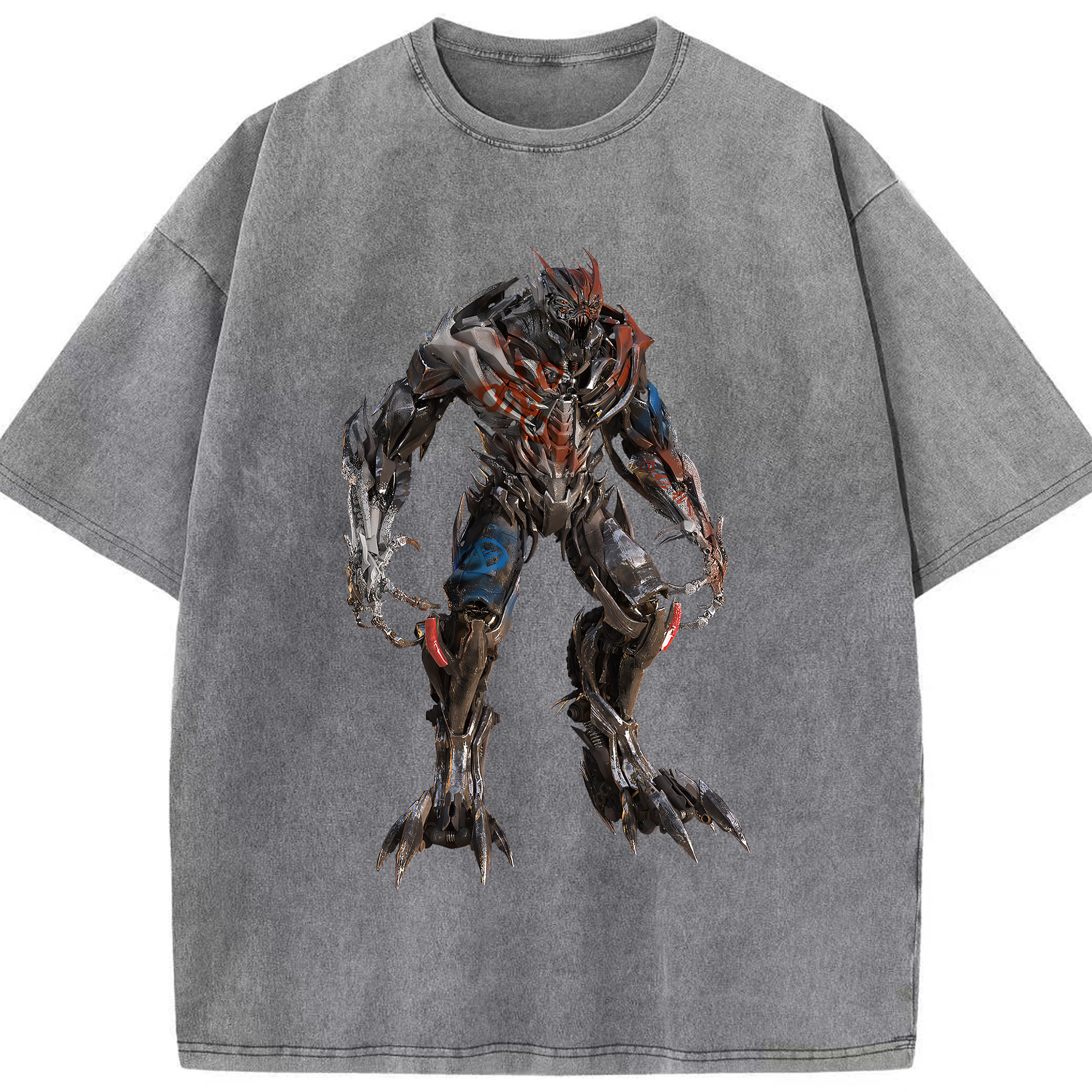 （画像用） Transformers トランスフォーマー 綿100% ヴィンテージ風 半袖Tシャツ（フロントプリント）