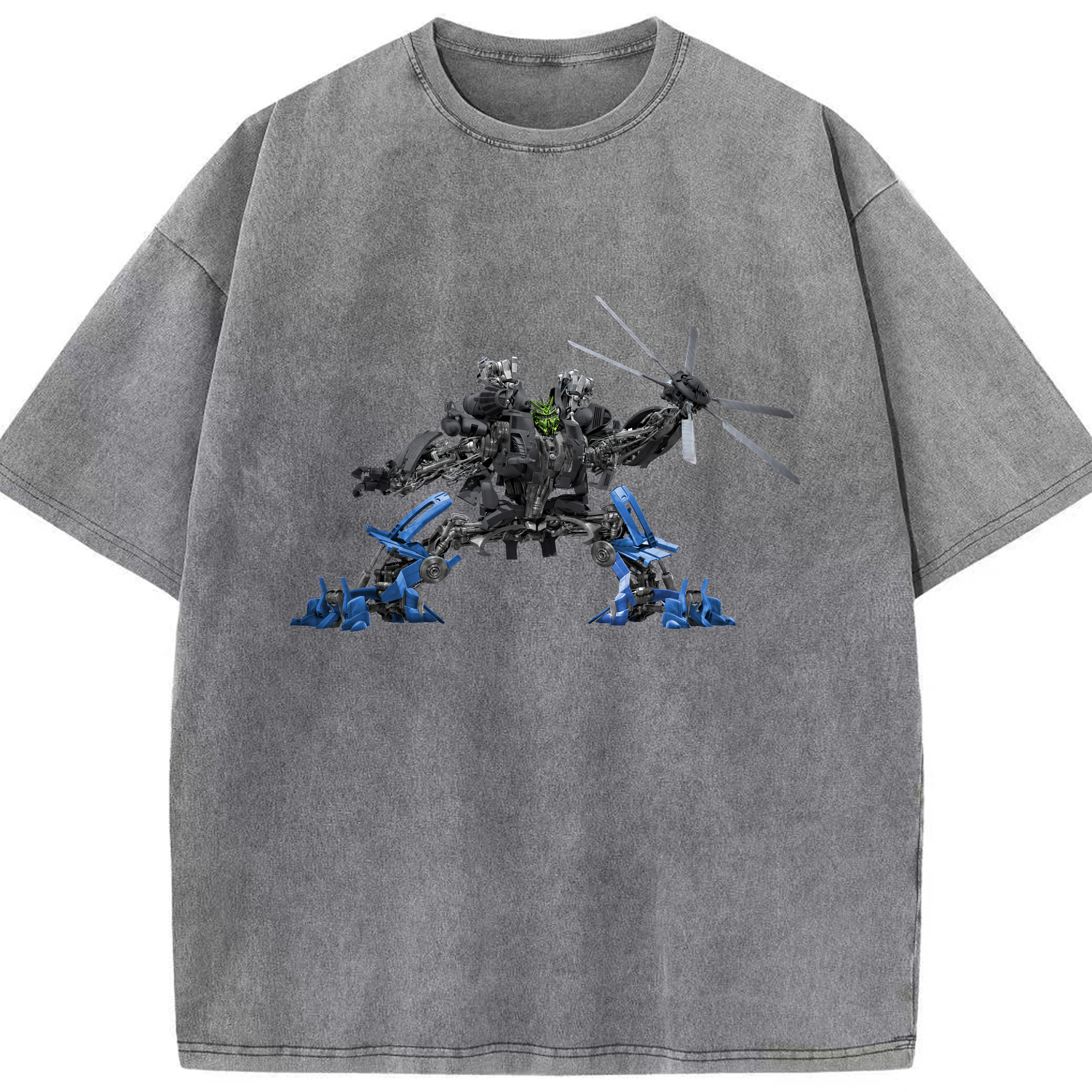 （画像用） Transformers トランスフォーマー 綿100% ヴィンテージ風 半袖Tシャツ（フロントプリント）