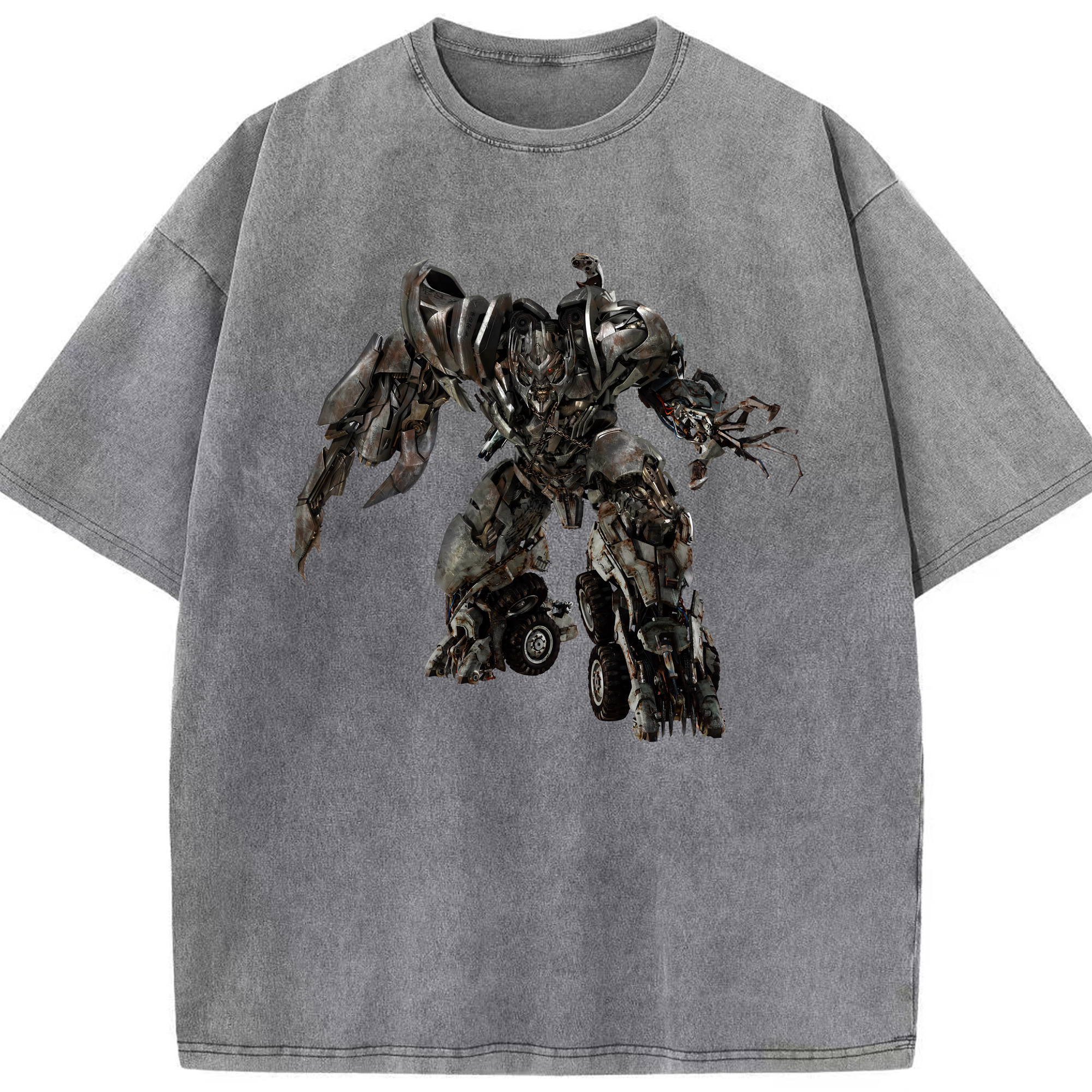 （画像用） Transformers トランスフォーマー 綿100% ヴィンテージ風 半袖Tシャツ（フロントプリント）