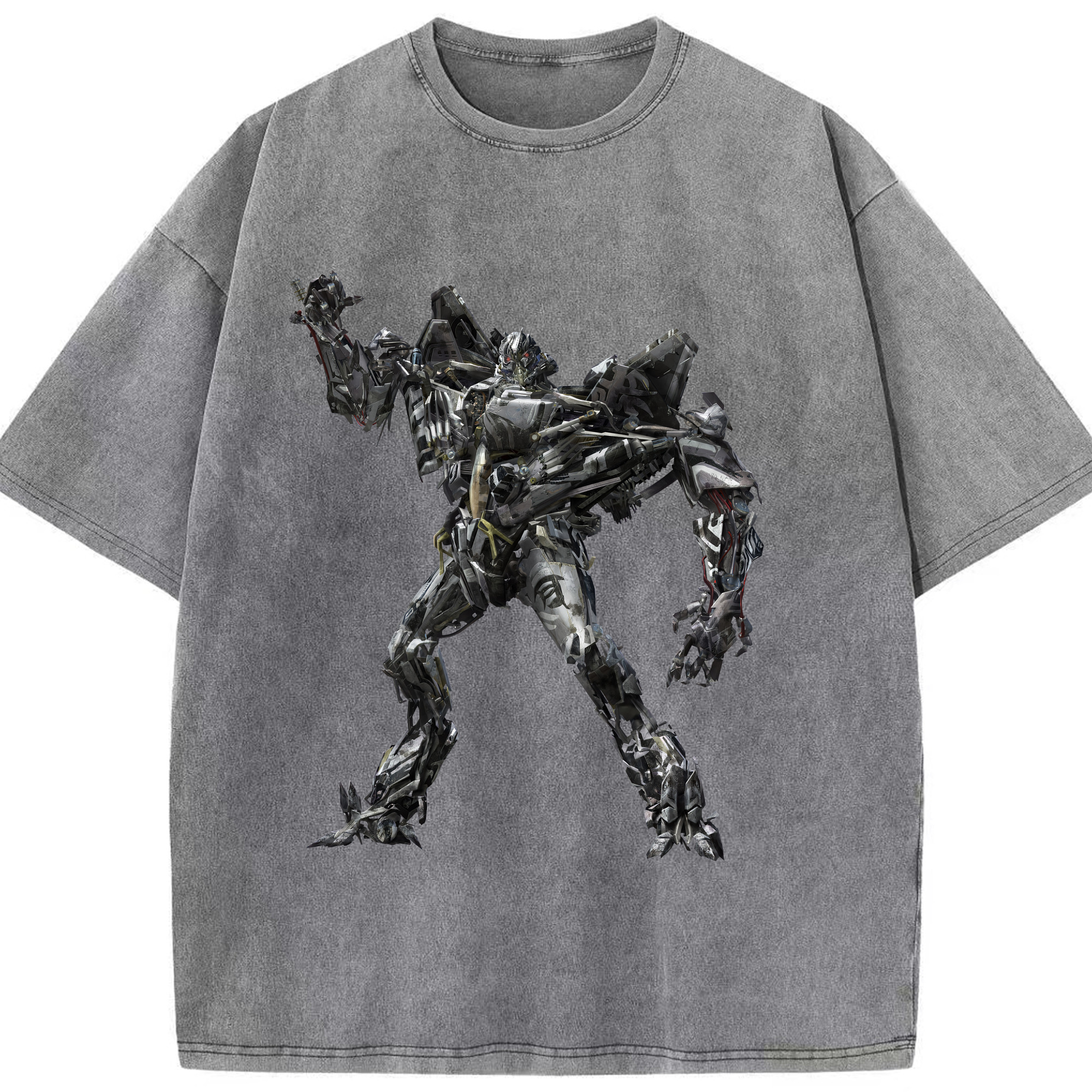 （画像用） Transformers トランスフォーマー 綿100% ヴィンテージ風 半袖Tシャツ（フロントプリント）