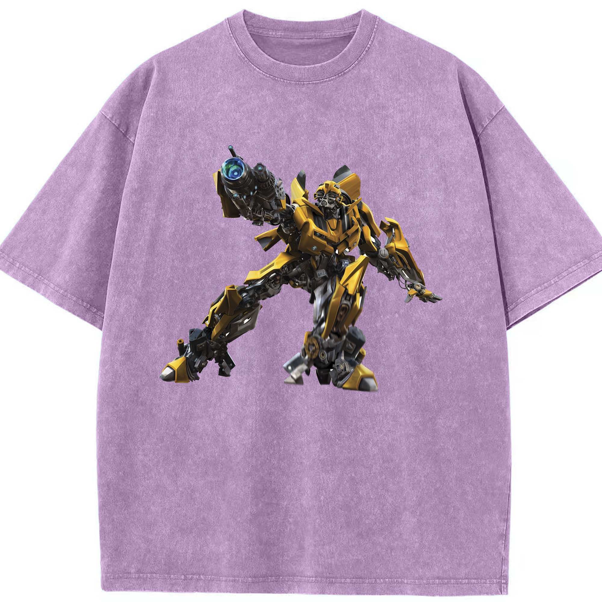 （画像用） Transformers トランスフォーマー 綿100% ヴィンテージ風 半袖Tシャツ（フロントプリント）