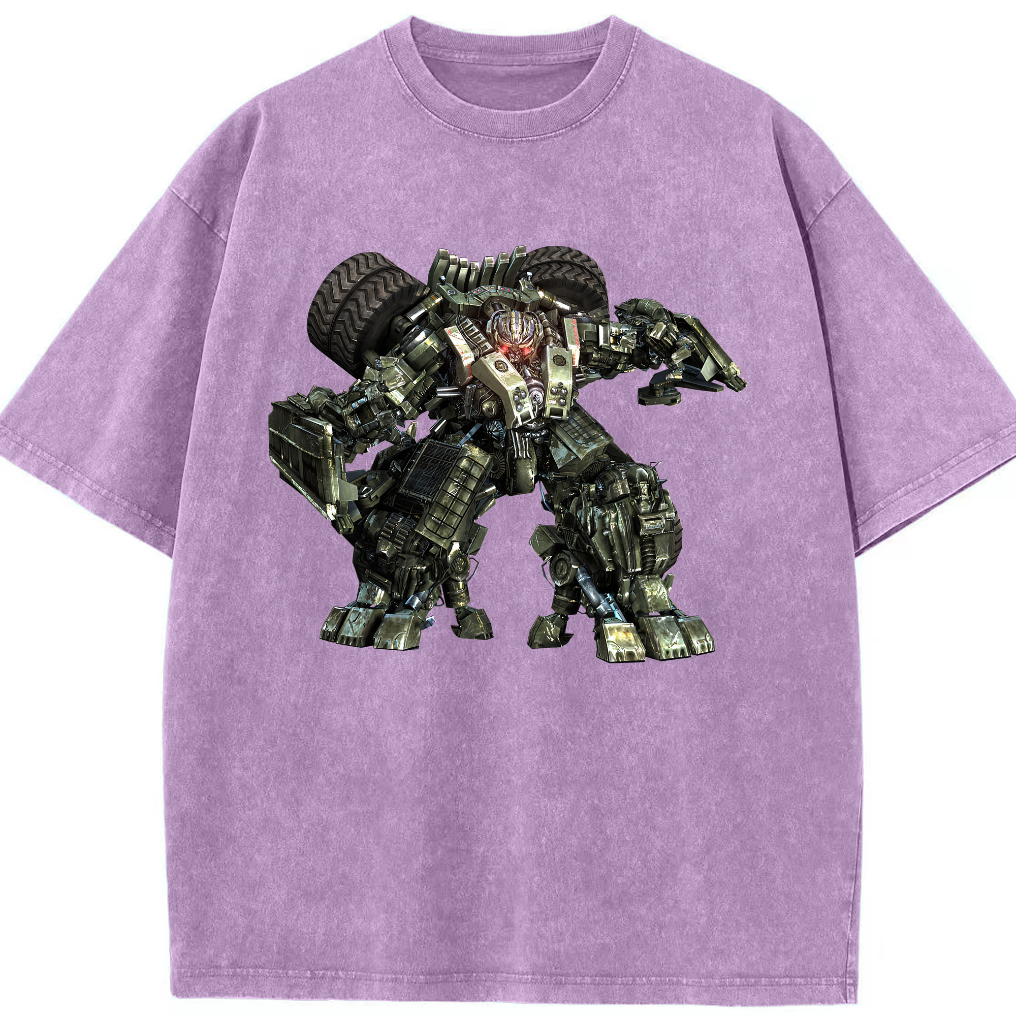 （画像用） Transformers トランスフォーマー 綿100% ヴィンテージ風 半袖Tシャツ（フロントプリント）