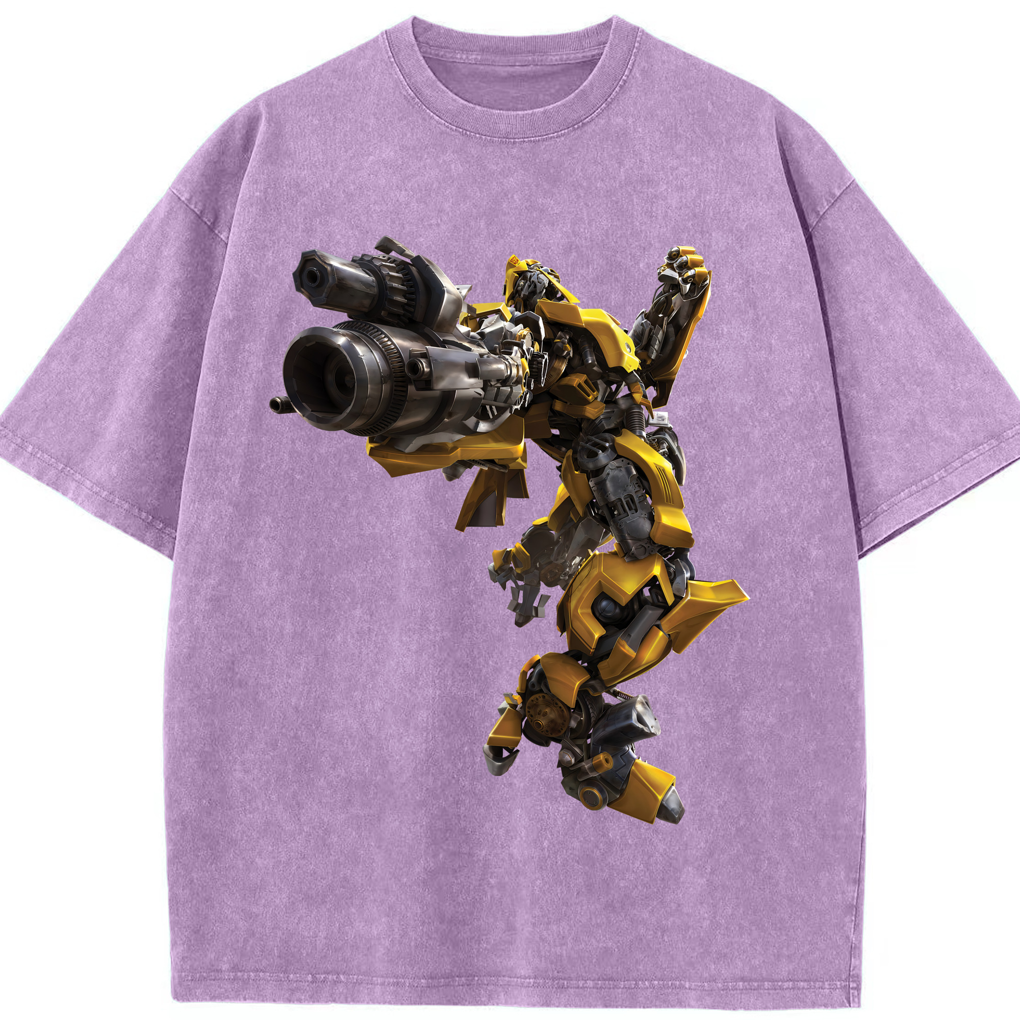 （画像用） Transformers トランスフォーマー 綿100% ヴィンテージ風 半袖Tシャツ（フロントプリント）