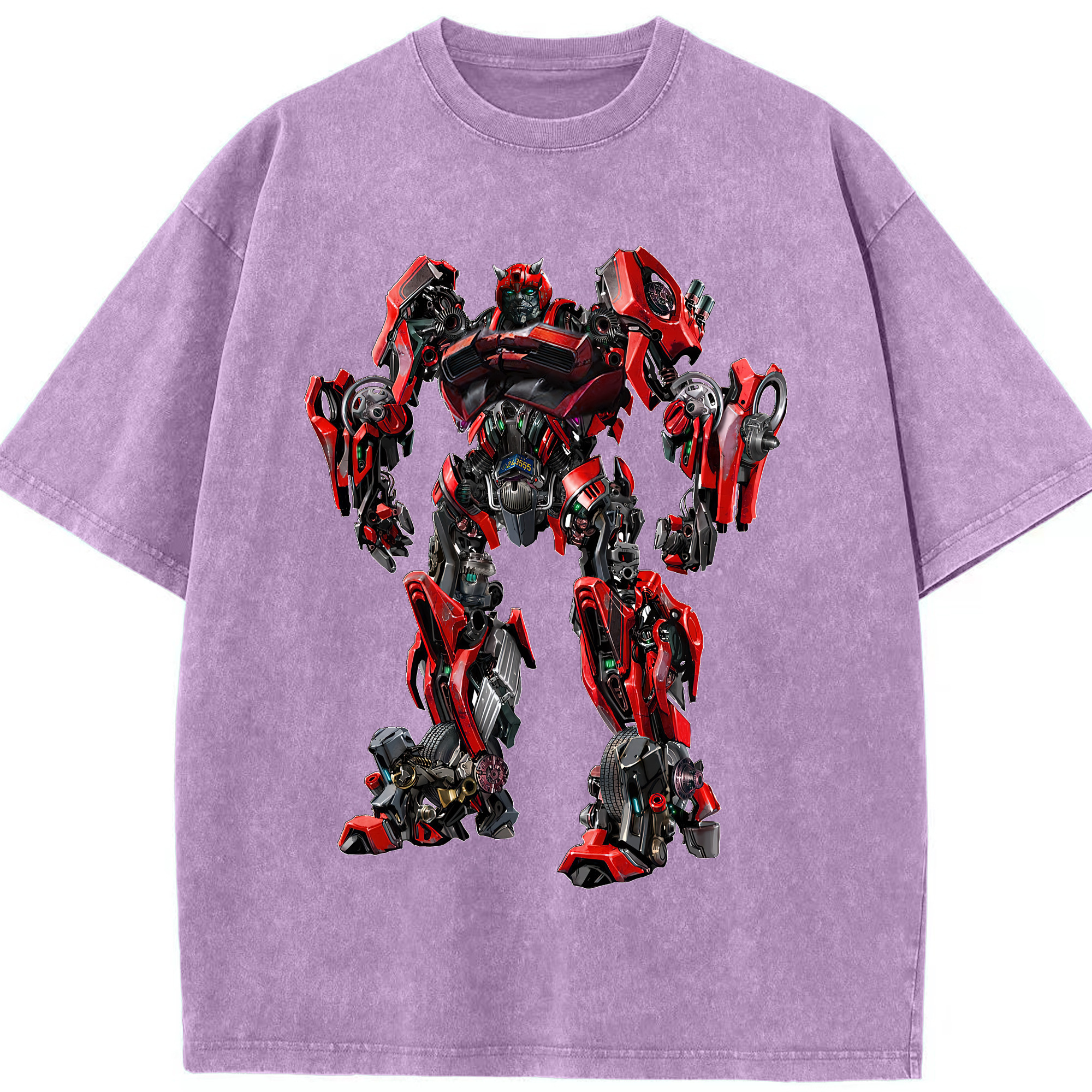 （画像用） Transformers トランスフォーマー 綿100% ヴィンテージ風 半袖Tシャツ（フロントプリント）