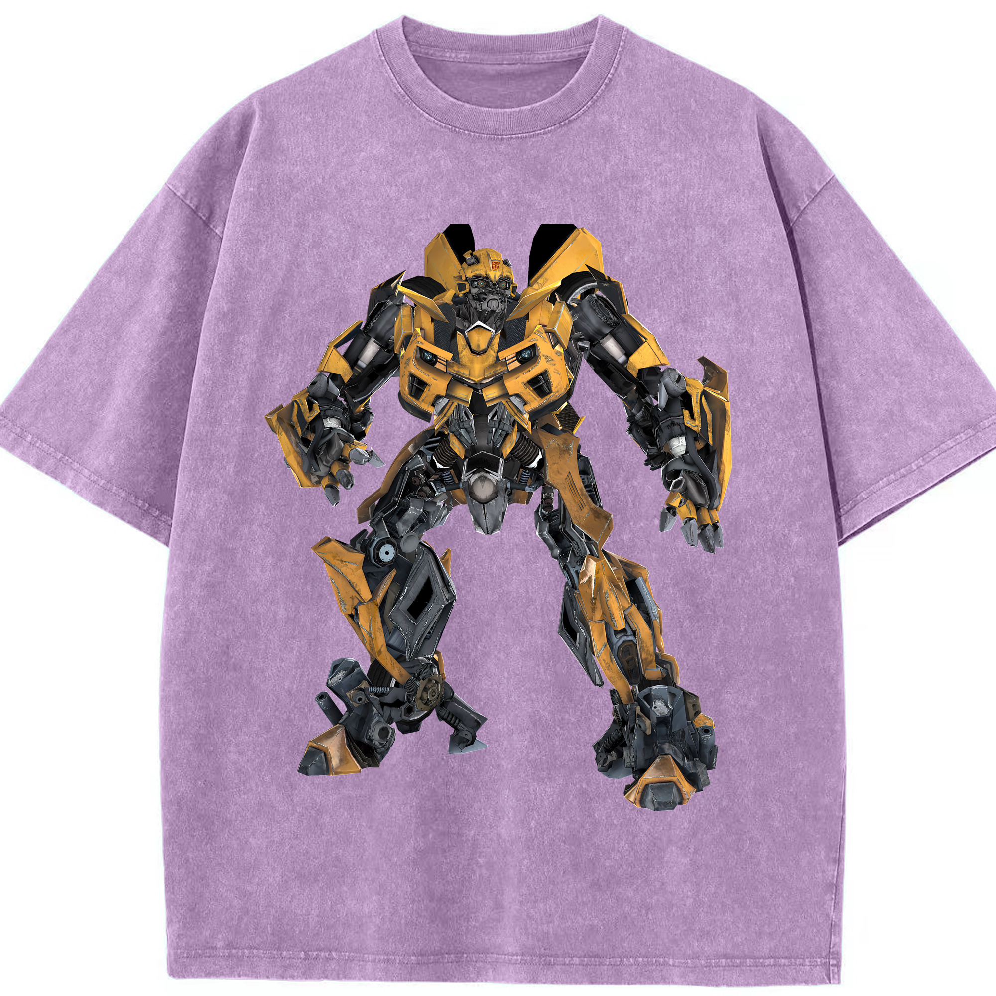 （画像用） Transformers トランスフォーマー 綿100% ヴィンテージ風 半袖Tシャツ（フロントプリント）