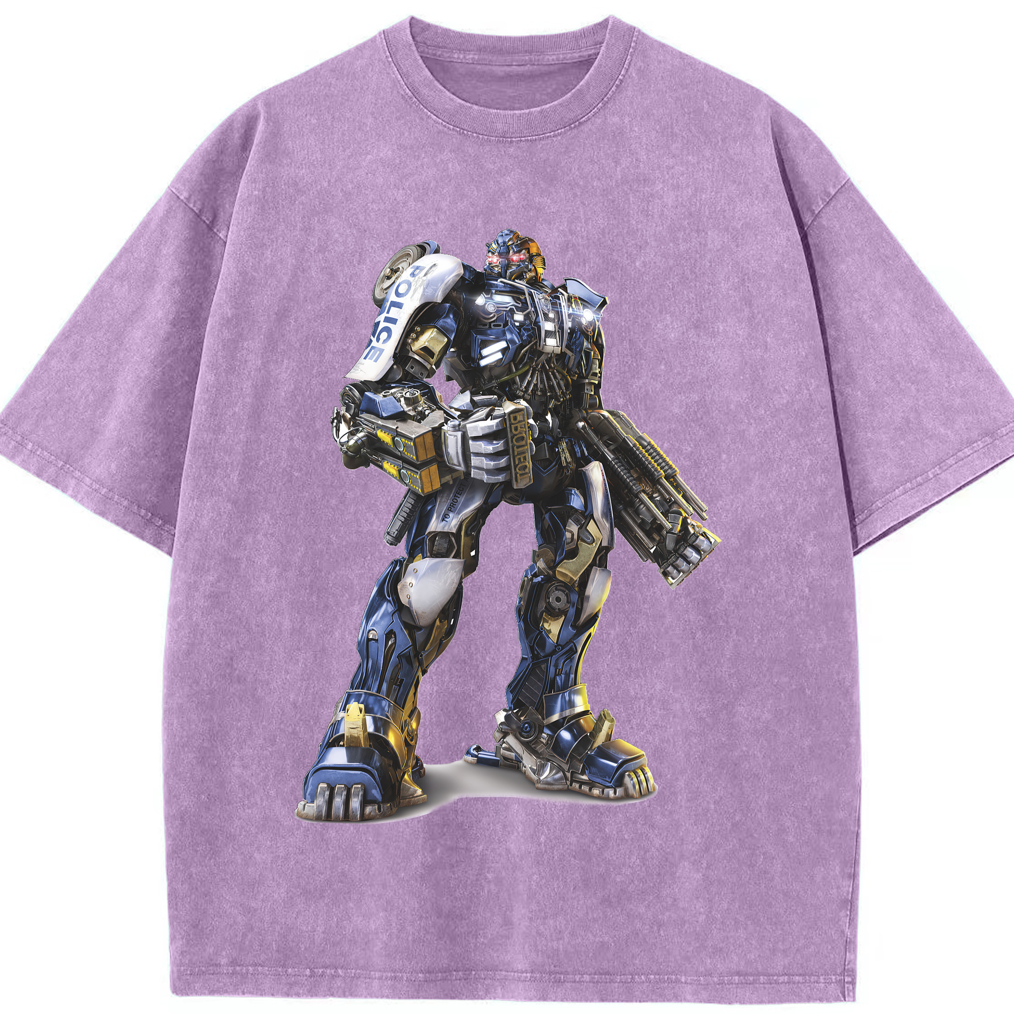 （画像用） Transformers トランスフォーマー 綿100% ヴィンテージ風 半袖Tシャツ（フロントプリント）