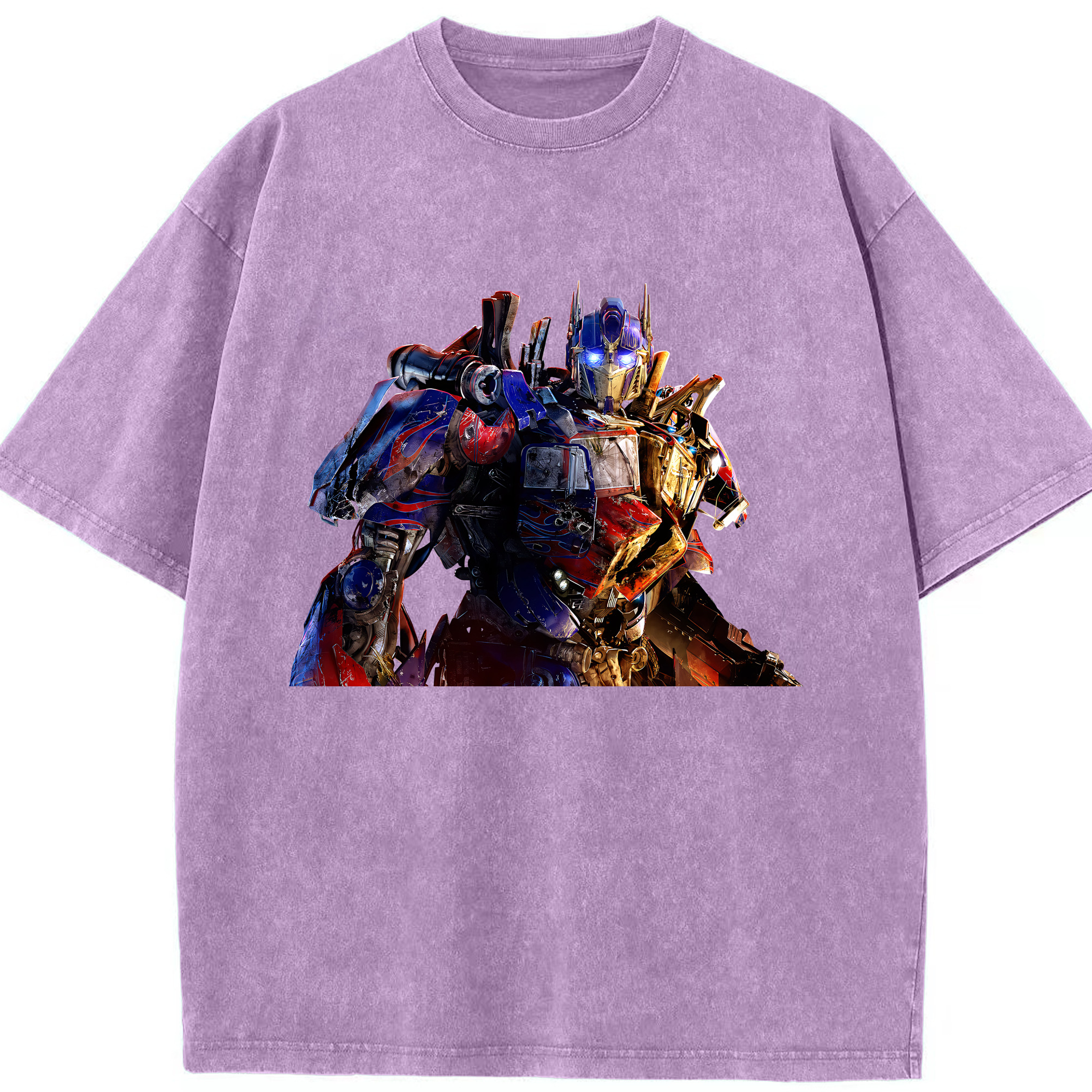 （画像用） Transformers トランスフォーマー 綿100% ヴィンテージ風 半袖Tシャツ（フロントプリント）