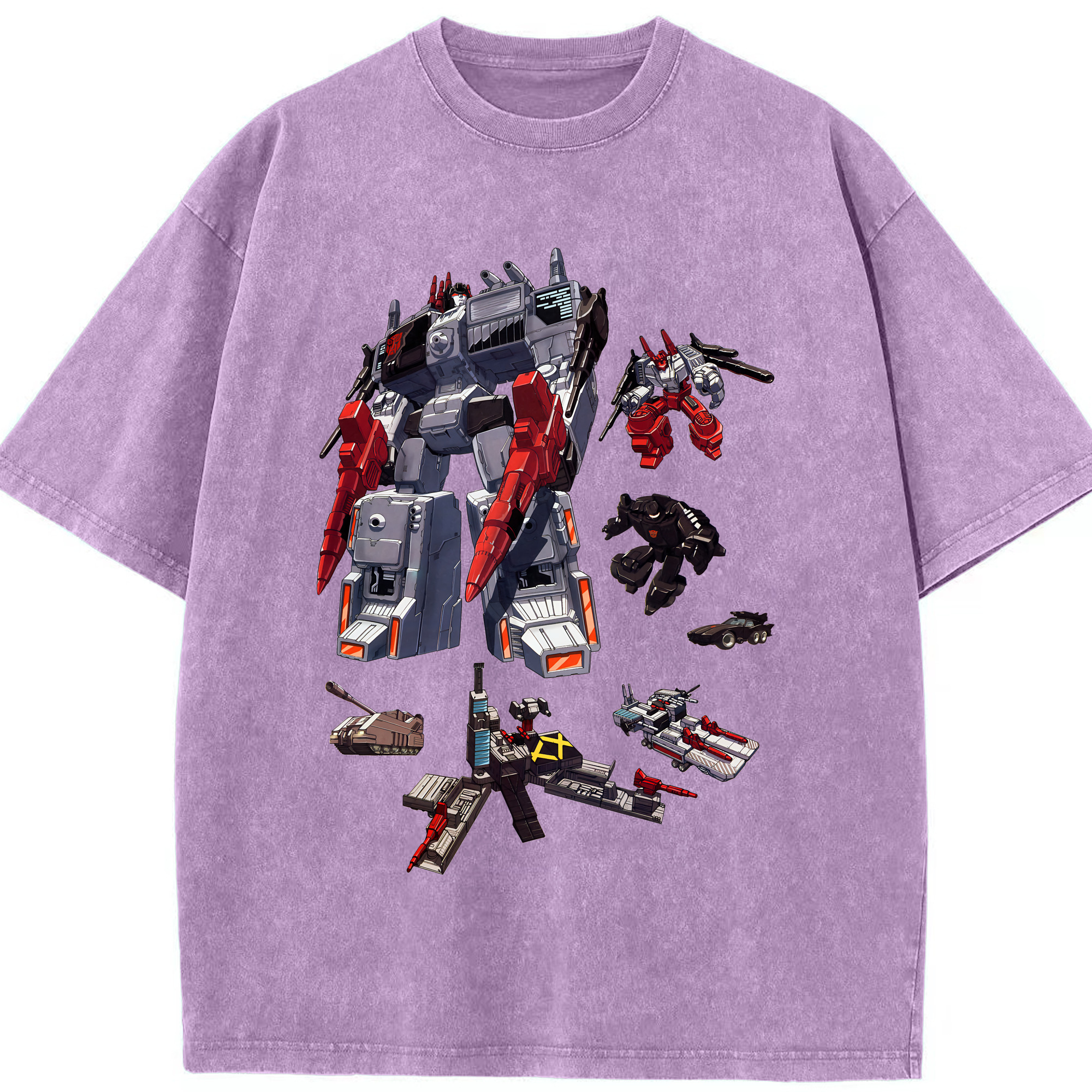 （画像用） Transformers トランスフォーマー 綿100% ヴィンテージ風 半袖Tシャツ（フロントプリント）