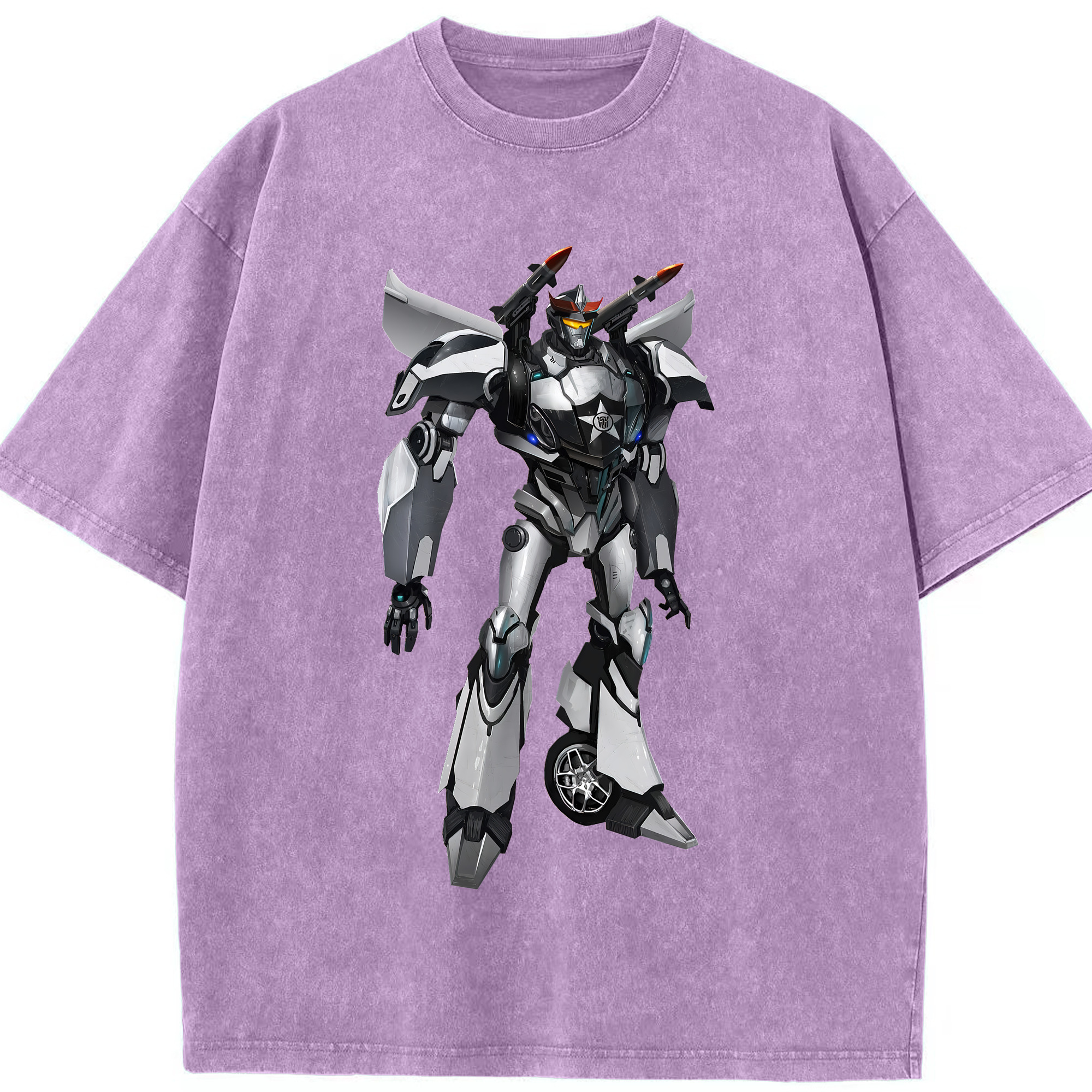 （画像用） Transformers トランスフォーマー 綿100% ヴィンテージ風 半袖Tシャツ（フロントプリント）