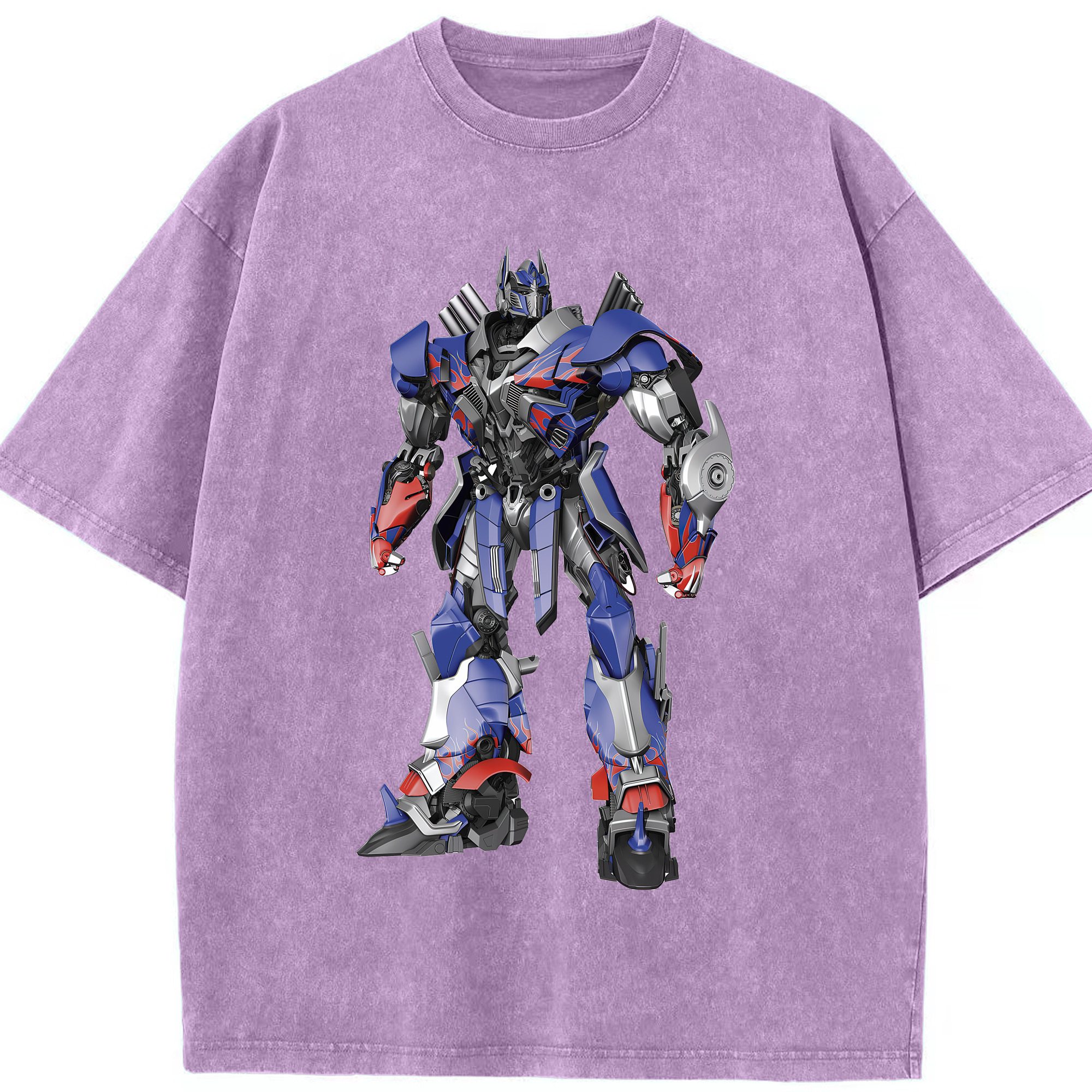 （画像用） Transformers トランスフォーマー 綿100% ヴィンテージ風 半袖Tシャツ（フロントプリント）