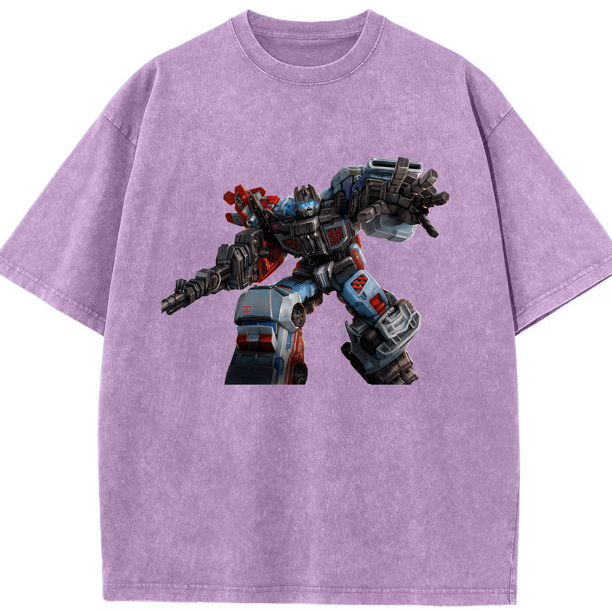 （画像用） Transformers トランスフォーマー 綿100% ヴィンテージ風 半袖Tシャツ（フロントプリント）