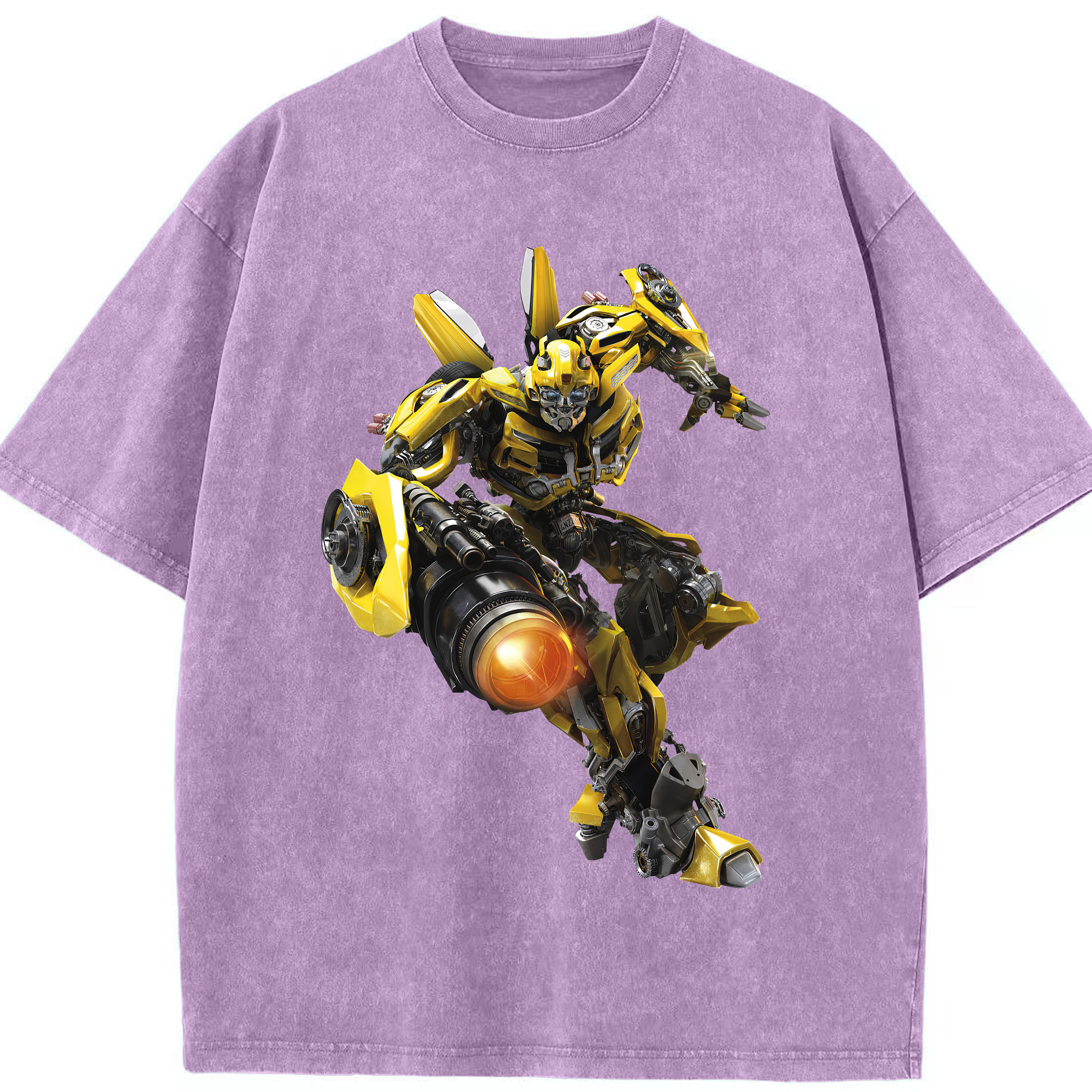 （画像用） Transformers トランスフォーマー 綿100% ヴィンテージ風 半袖Tシャツ（フロントプリント）