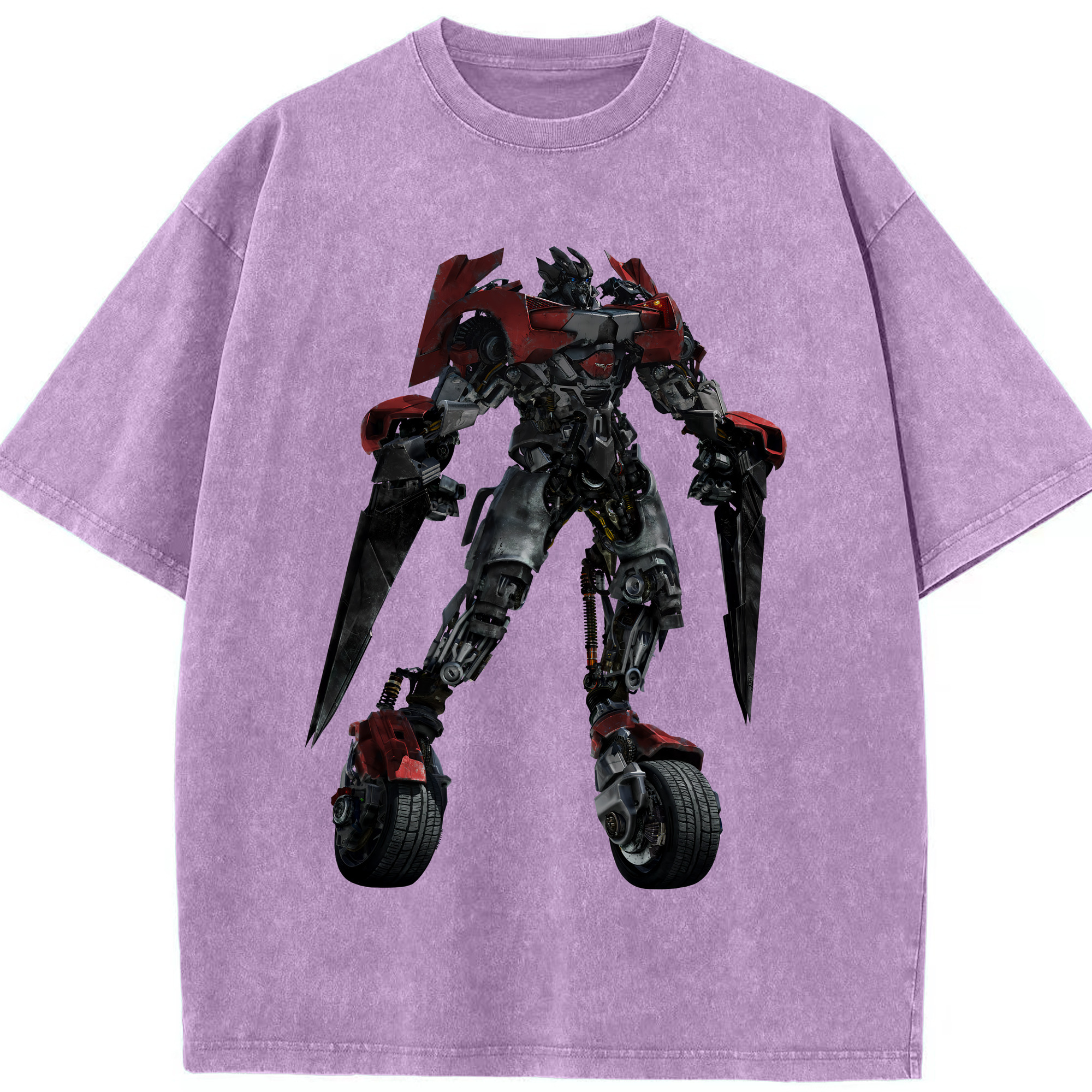 （画像用） Transformers トランスフォーマー 綿100% ヴィンテージ風 半袖Tシャツ（フロントプリント）
