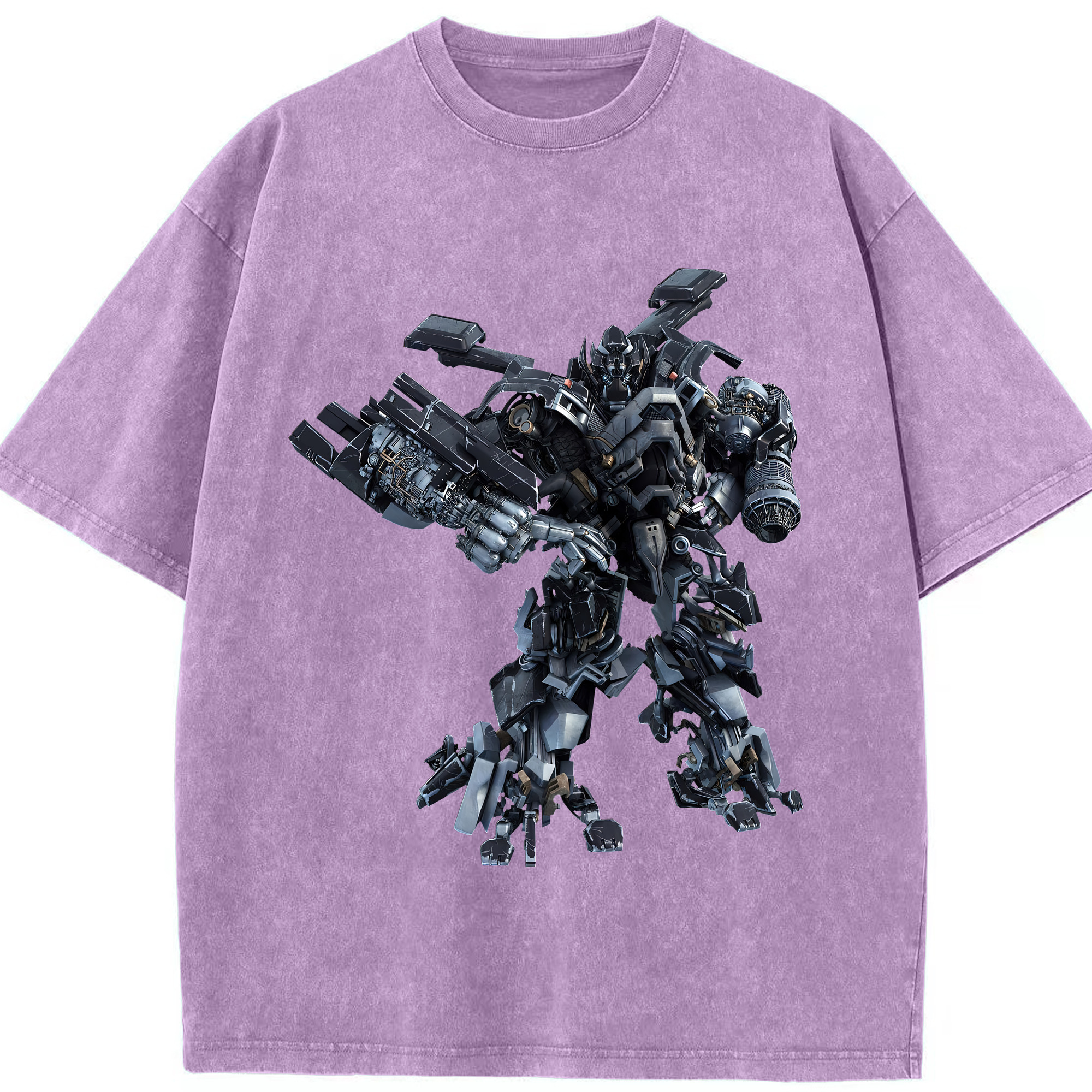 （画像用） Transformers トランスフォーマー 綿100% ヴィンテージ風 半袖Tシャツ（フロントプリント）