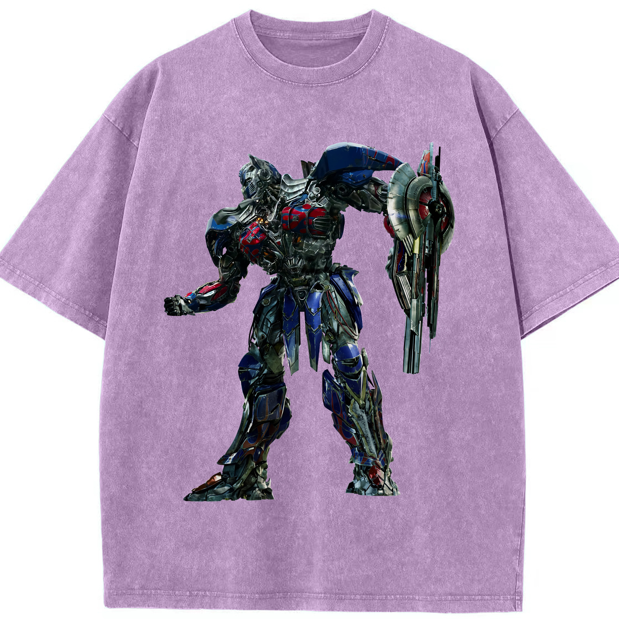 （画像用） Transformers トランスフォーマー 綿100% ヴィンテージ風 半袖Tシャツ（フロントプリント）