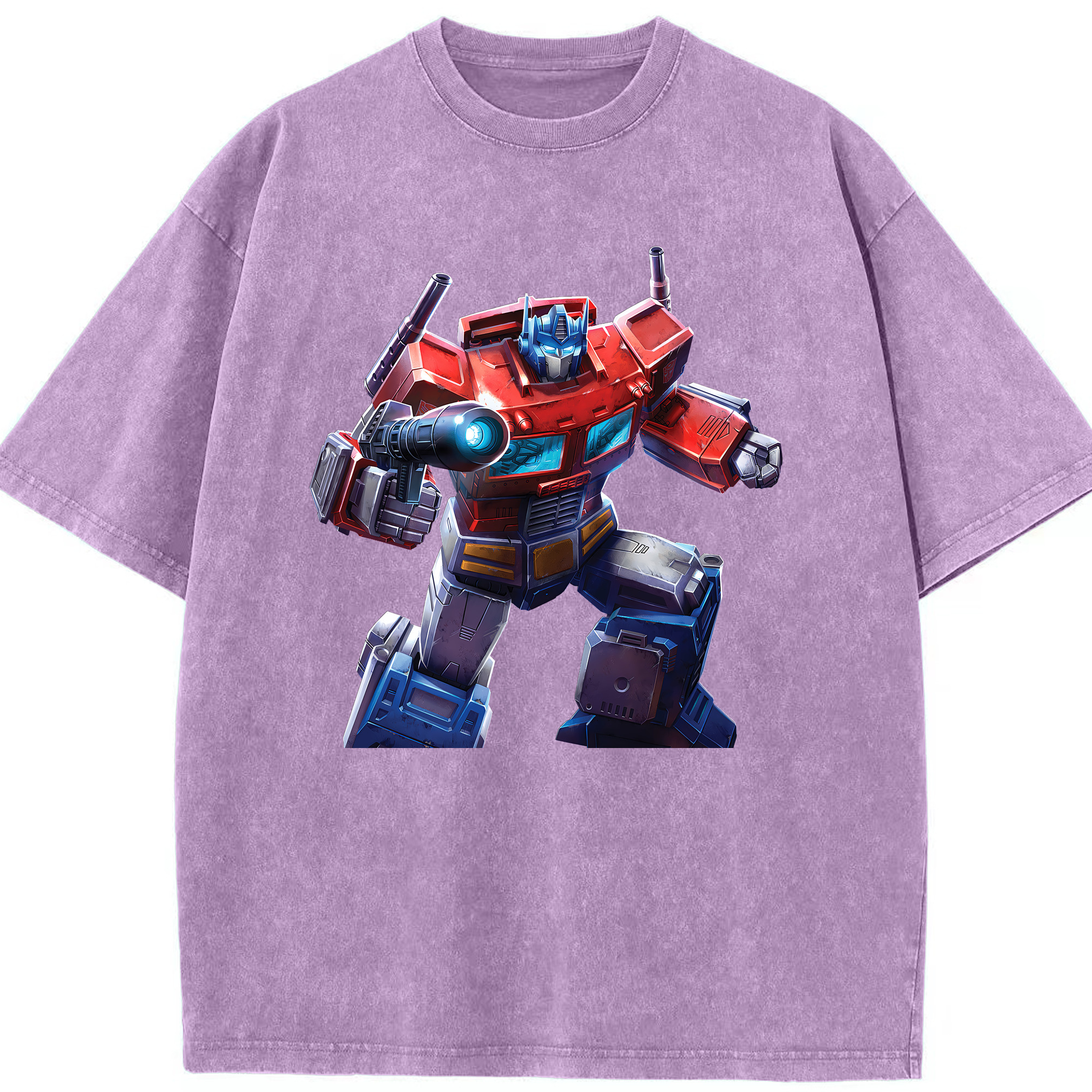 （画像用） Transformers トランスフォーマー 綿100% ヴィンテージ風 半袖Tシャツ（フロントプリント）