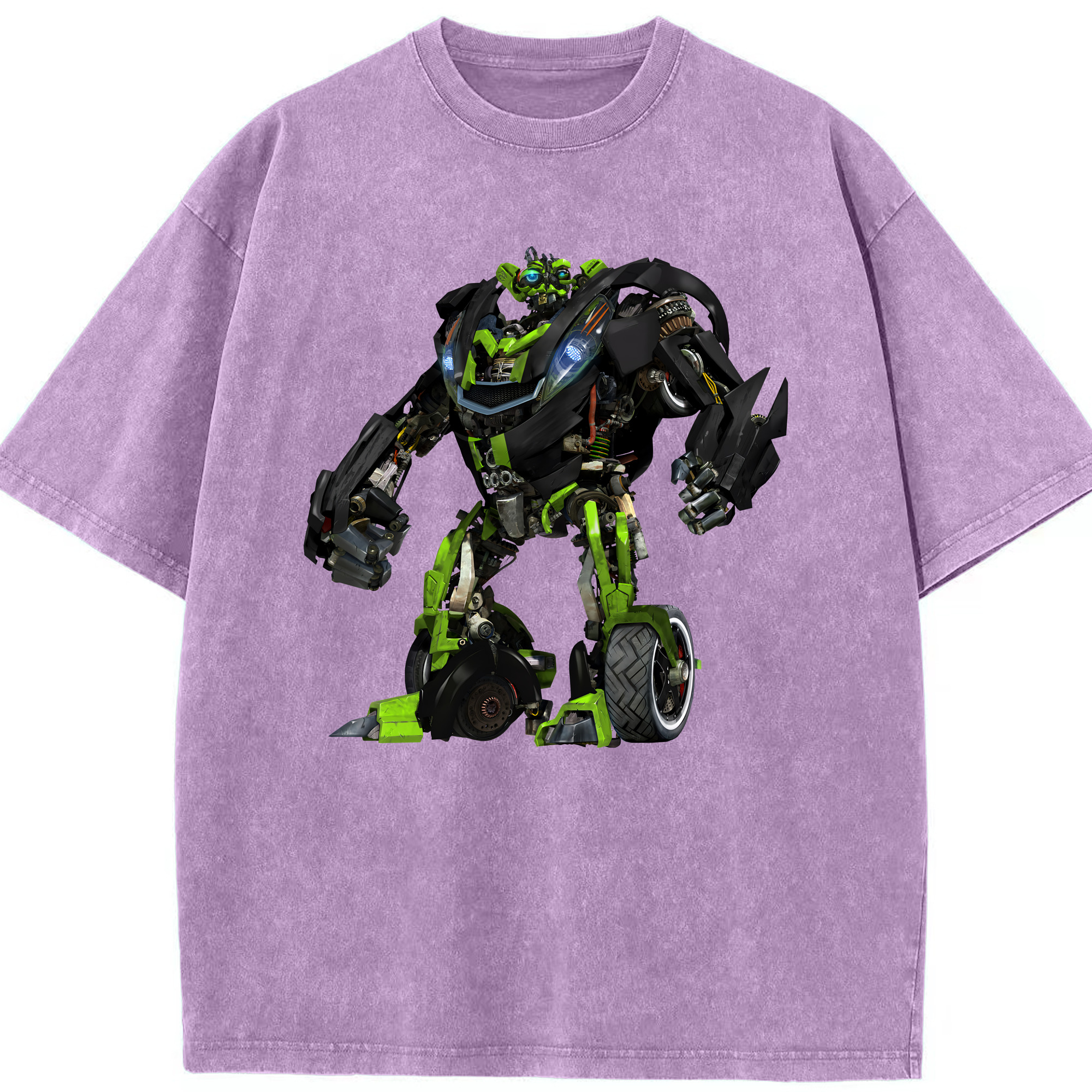 （画像用） Transformers トランスフォーマー 綿100% ヴィンテージ風 半袖Tシャツ（フロントプリント）