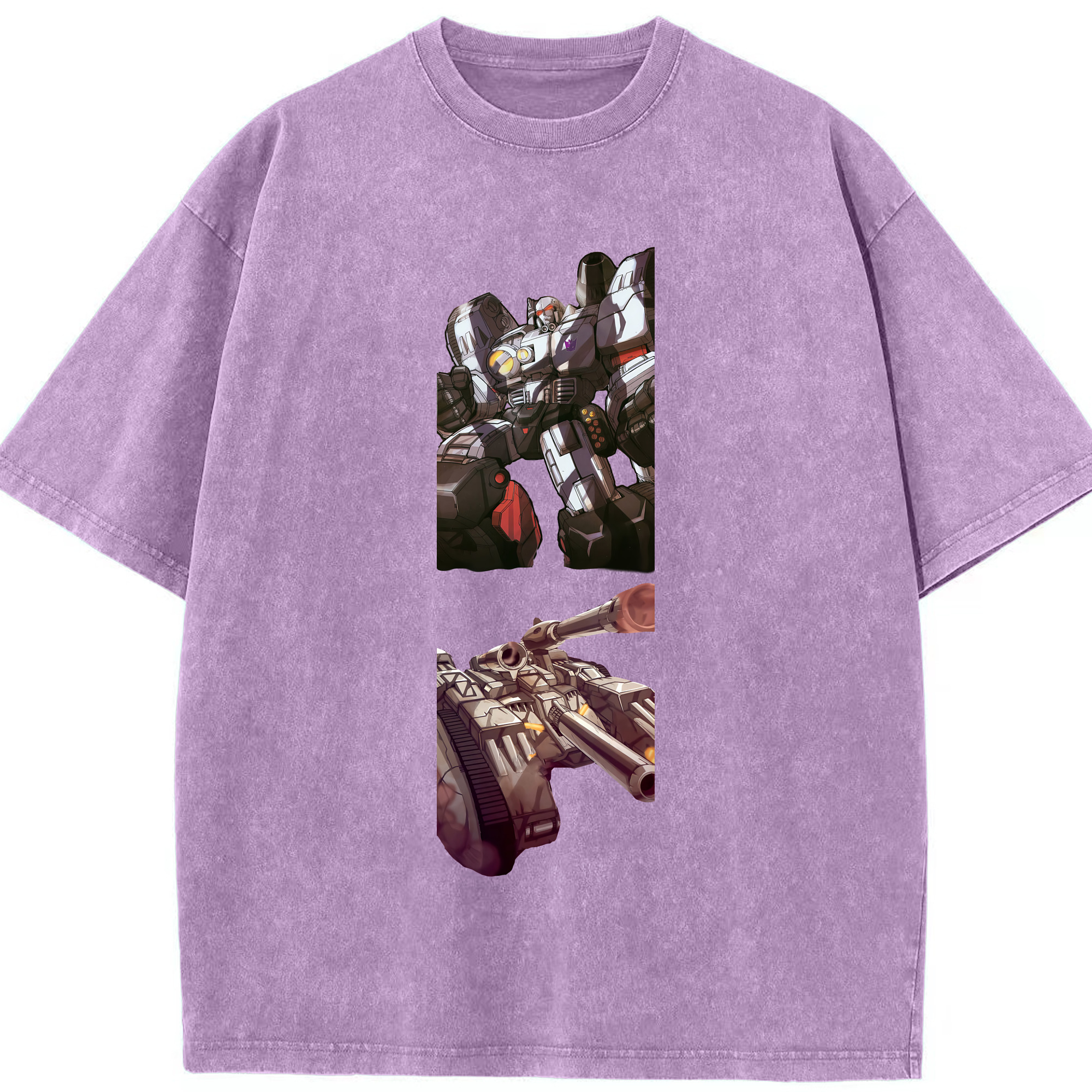 （画像用） Transformers トランスフォーマー 綿100% ヴィンテージ風 半袖Tシャツ（フロントプリント）