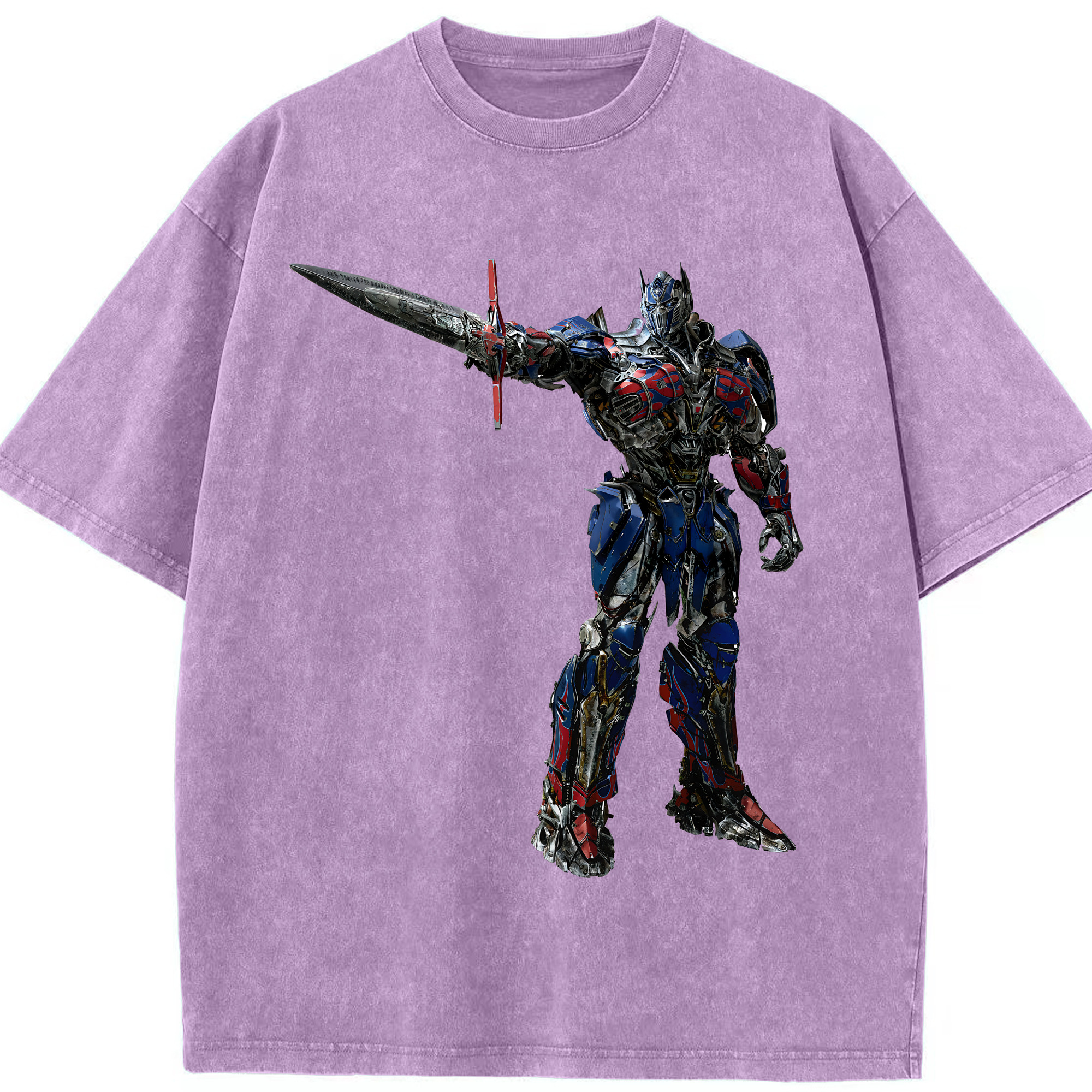 （画像用） Transformers トランスフォーマー 綿100% ヴィンテージ風 半袖Tシャツ（フロントプリント）