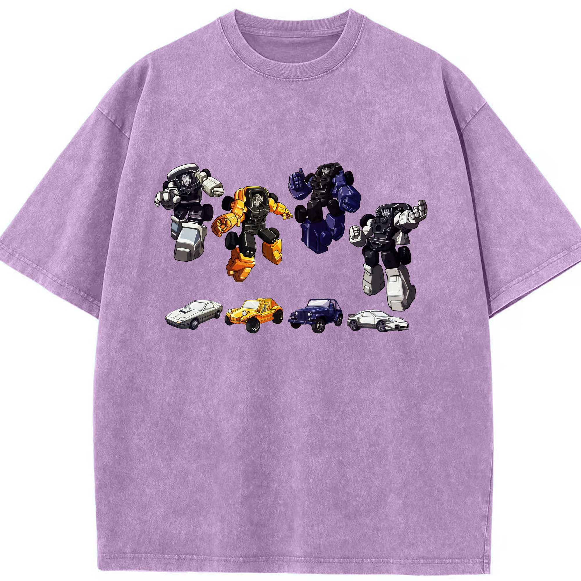 （画像用） Transformers トランスフォーマー 綿100% ヴィンテージ風 半袖Tシャツ（フロントプリント）