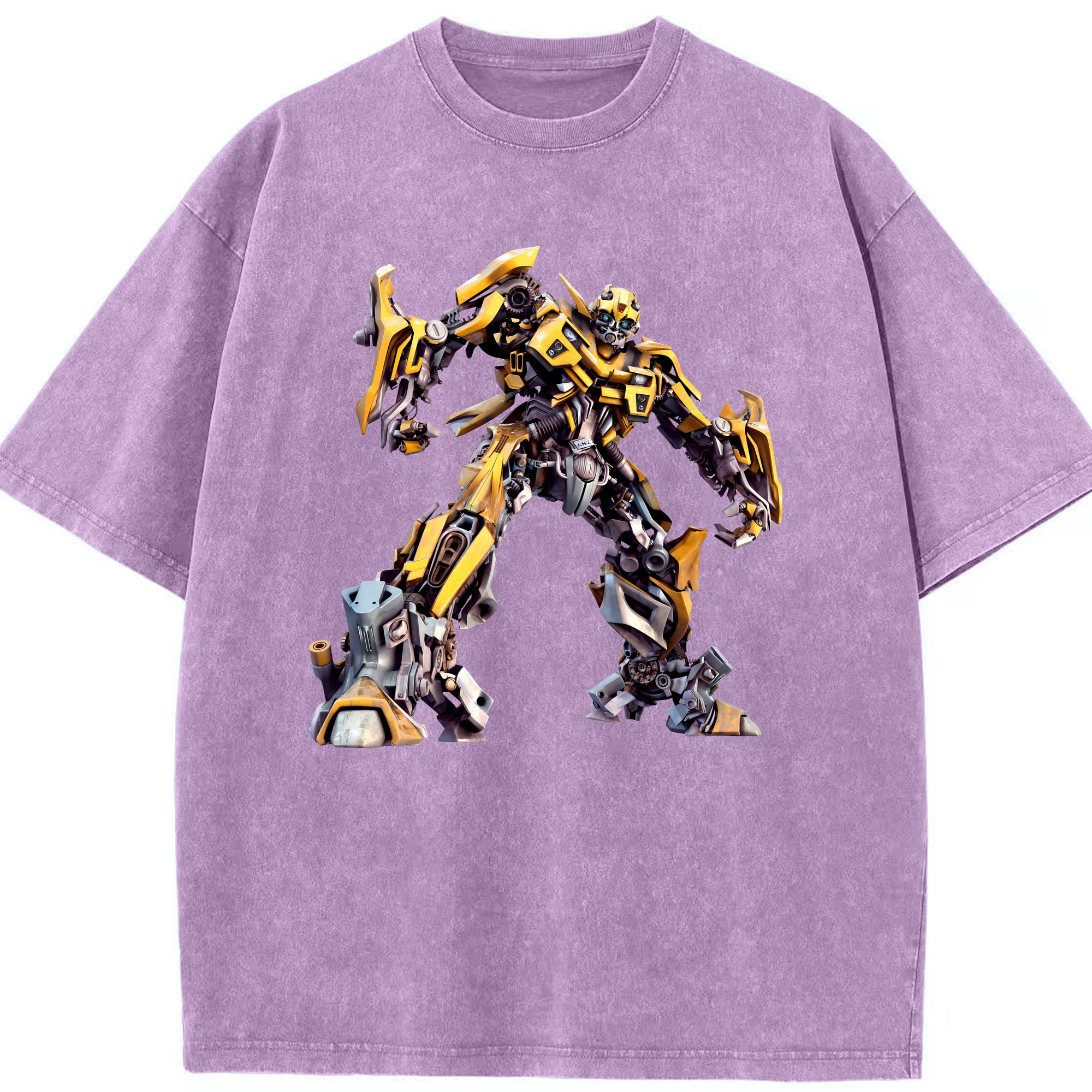 （画像用） Transformers トランスフォーマー 綿100% ヴィンテージ風 半袖Tシャツ（フロントプリント）