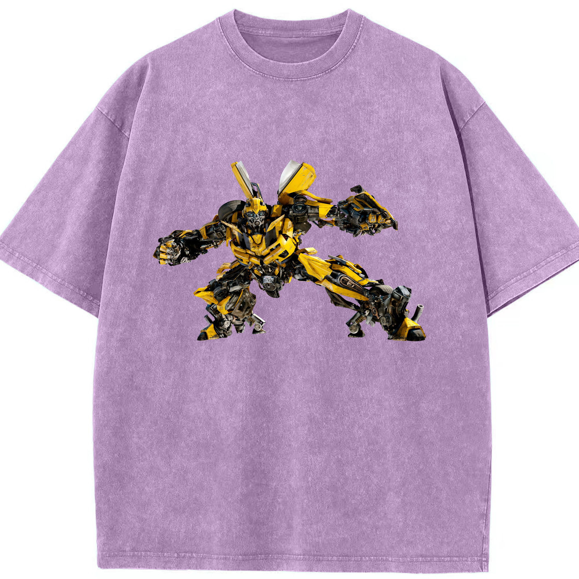 （画像用） Transformers トランスフォーマー 綿100% ヴィンテージ風 半袖Tシャツ（フロントプリント）