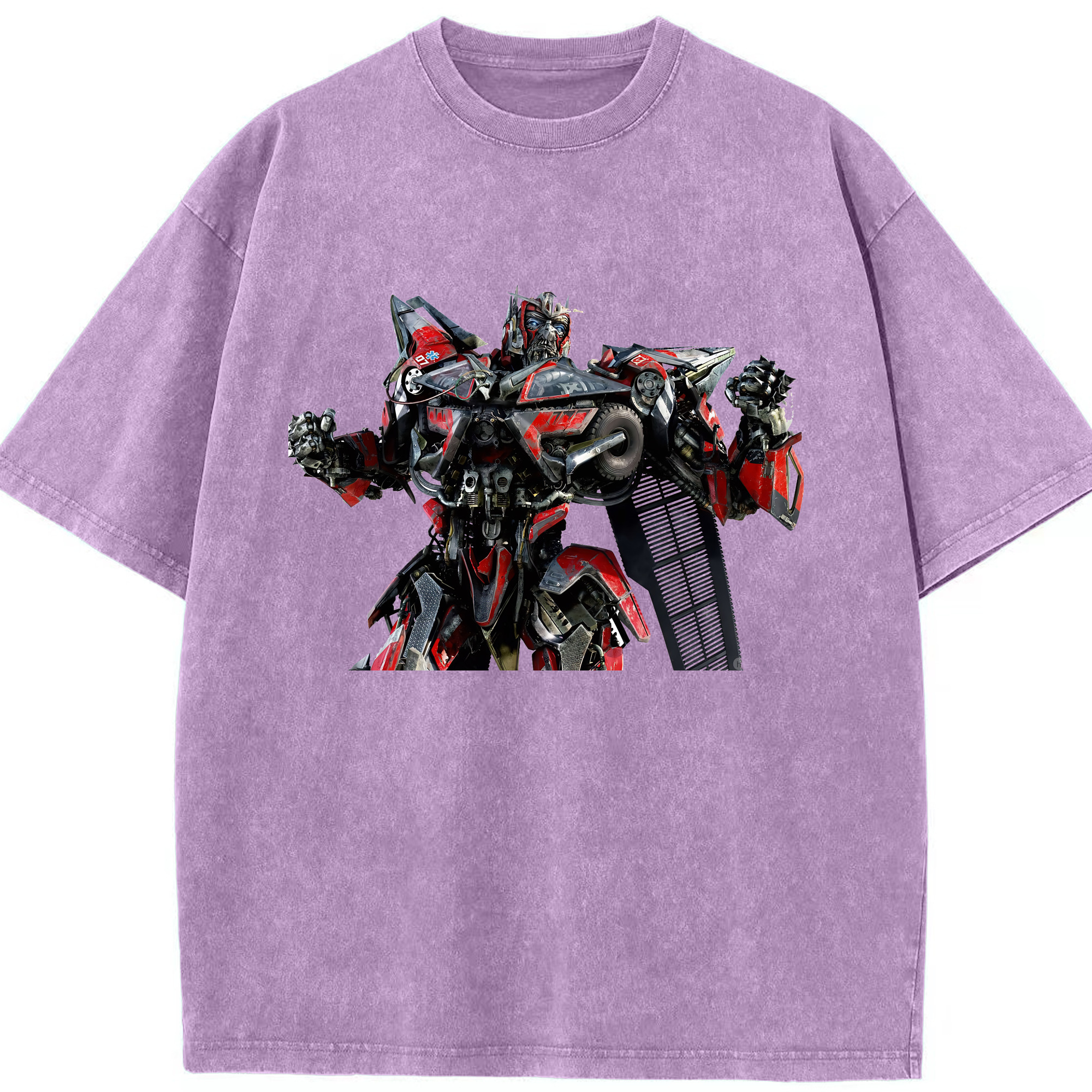 （画像用） Transformers トランスフォーマー 綿100% ヴィンテージ風 半袖Tシャツ（フロントプリント）