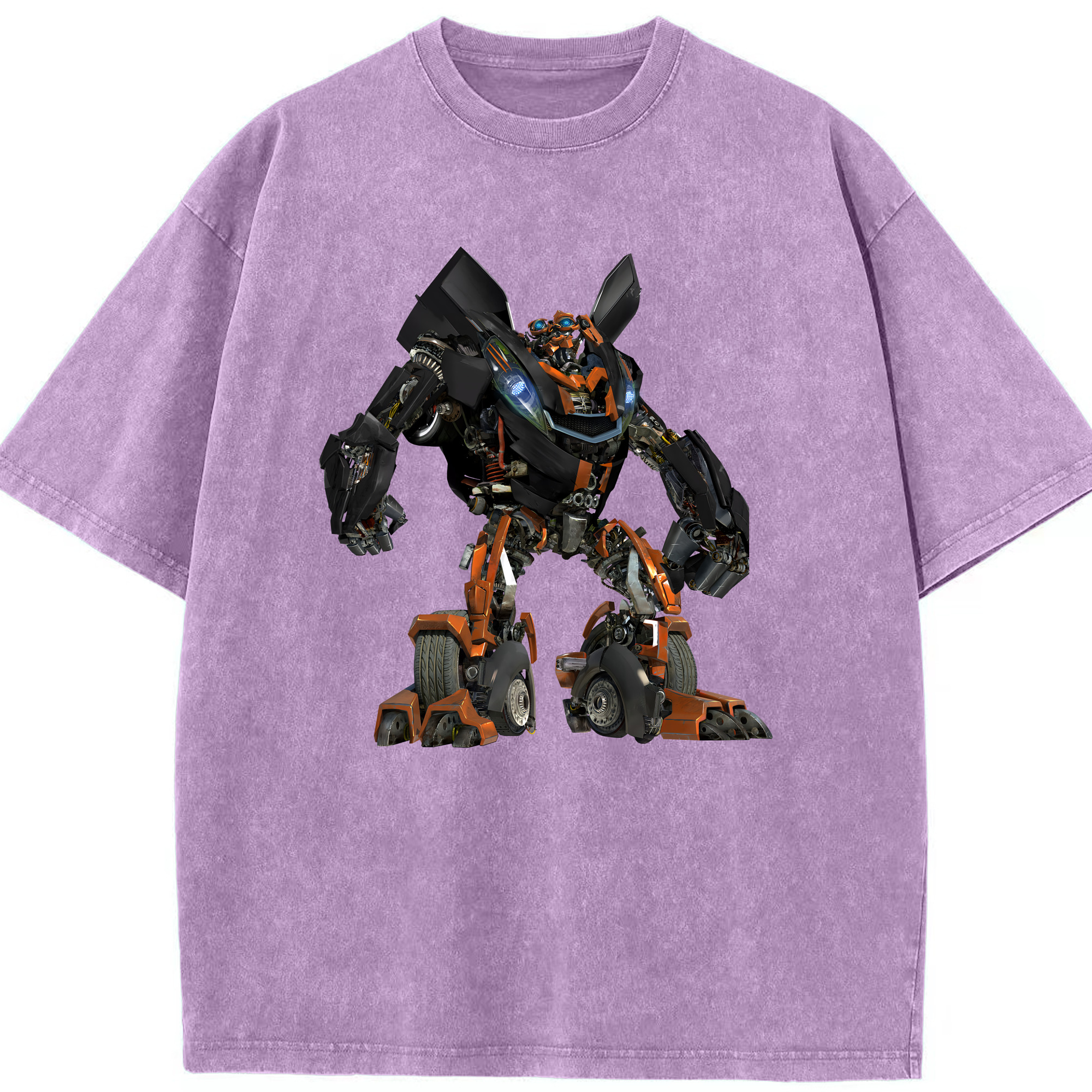 （画像用） Transformers トランスフォーマー 綿100% ヴィンテージ風 半袖Tシャツ（フロントプリント）