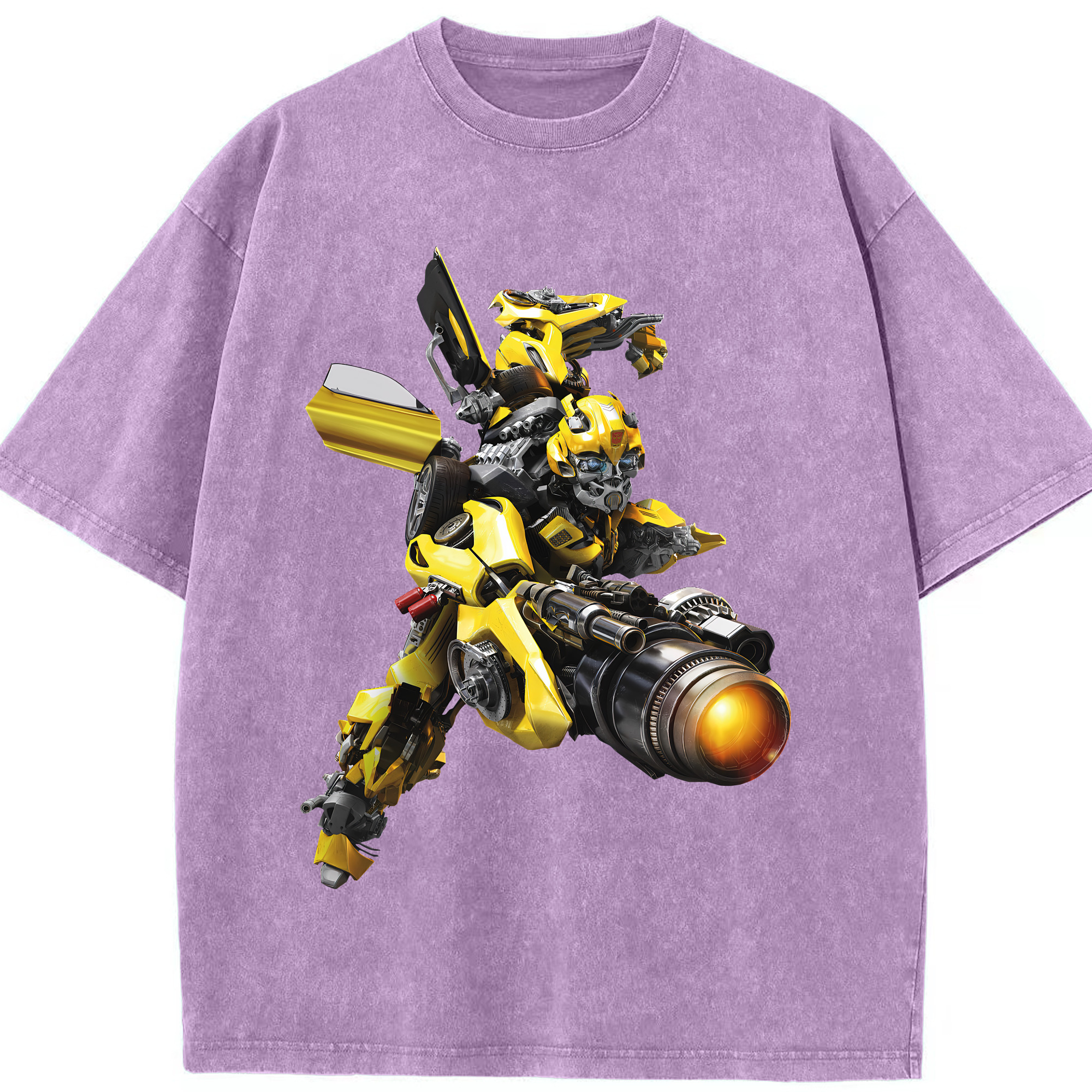 （画像用） Transformers トランスフォーマー 綿100% ヴィンテージ風 半袖Tシャツ（フロントプリント）