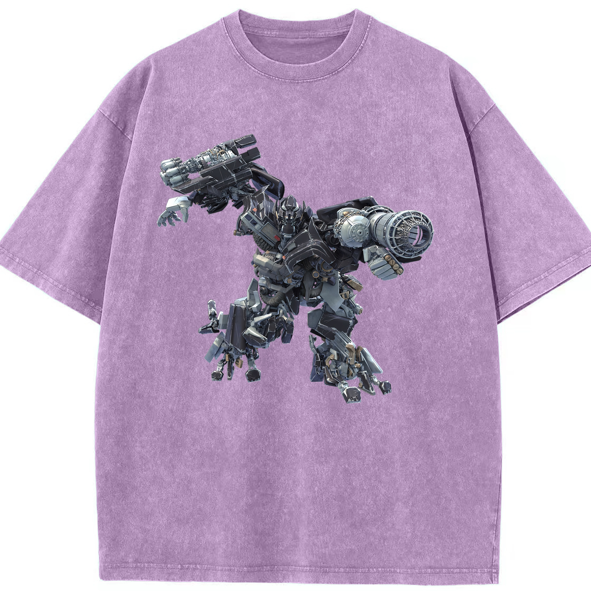 （画像用） Transformers トランスフォーマー 綿100% ヴィンテージ風 半袖Tシャツ（フロントプリント）