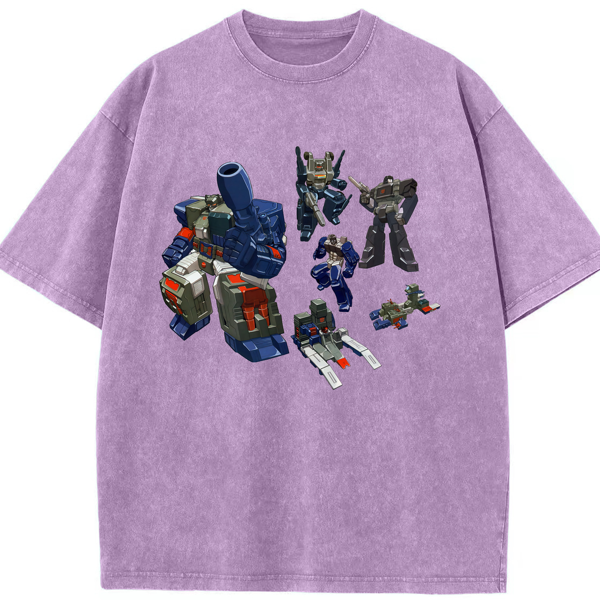 （画像用） Transformers トランスフォーマー 綿100% ヴィンテージ風 半袖Tシャツ（フロントプリント）