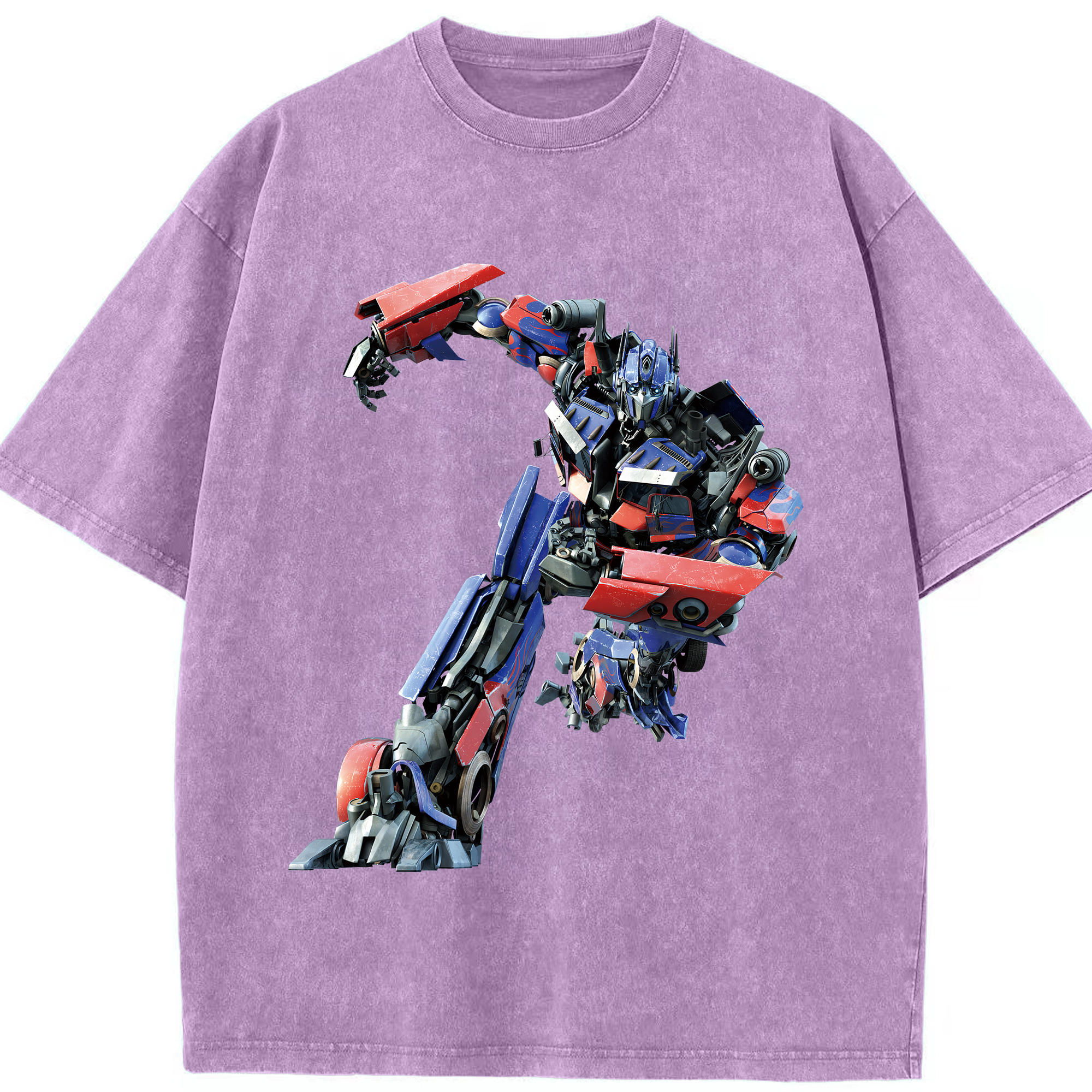 （画像用） Transformers トランスフォーマー 綿100% ヴィンテージ風 半袖Tシャツ（フロントプリント）