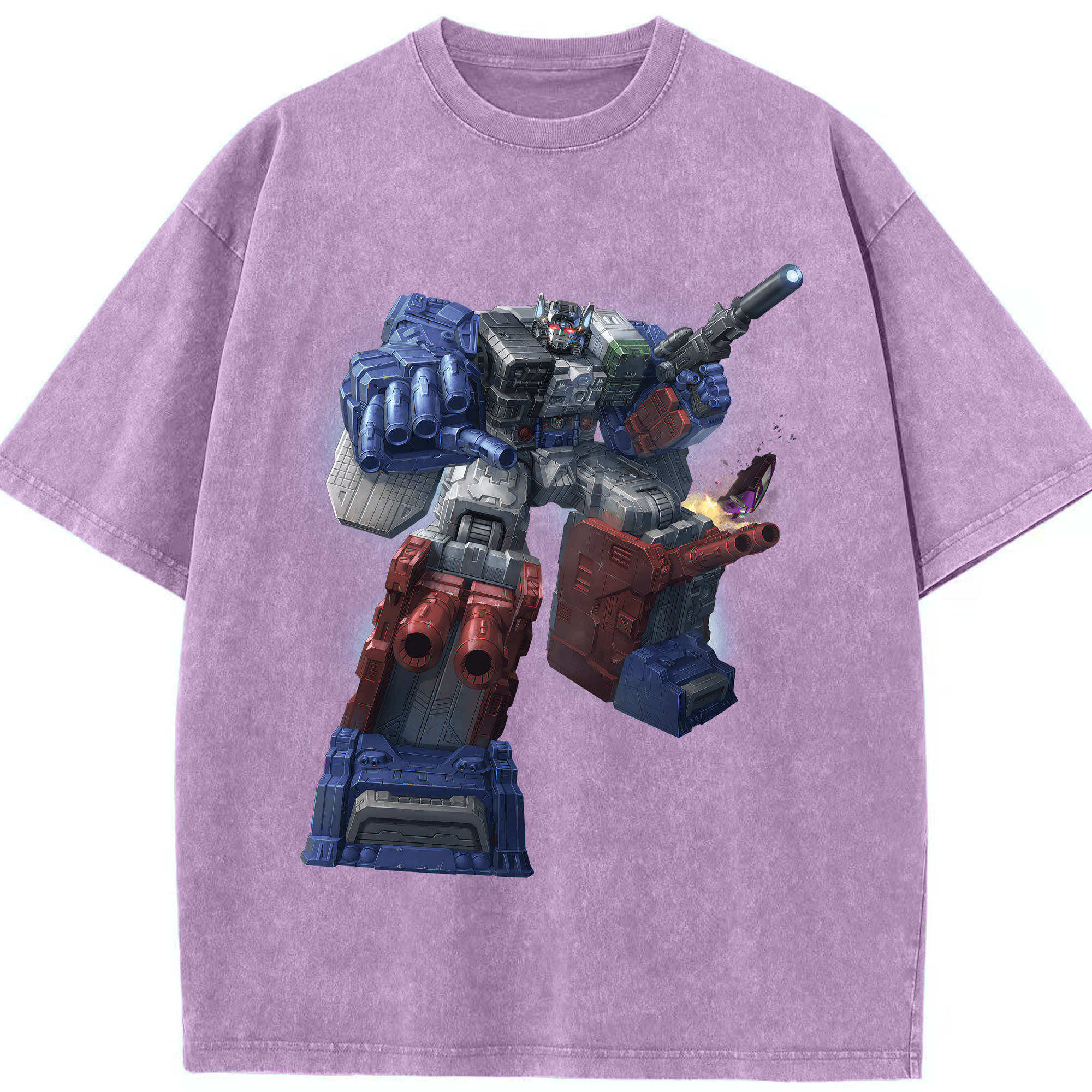 （画像用） Transformers トランスフォーマー 綿100% ヴィンテージ風 半袖Tシャツ（フロントプリント）
