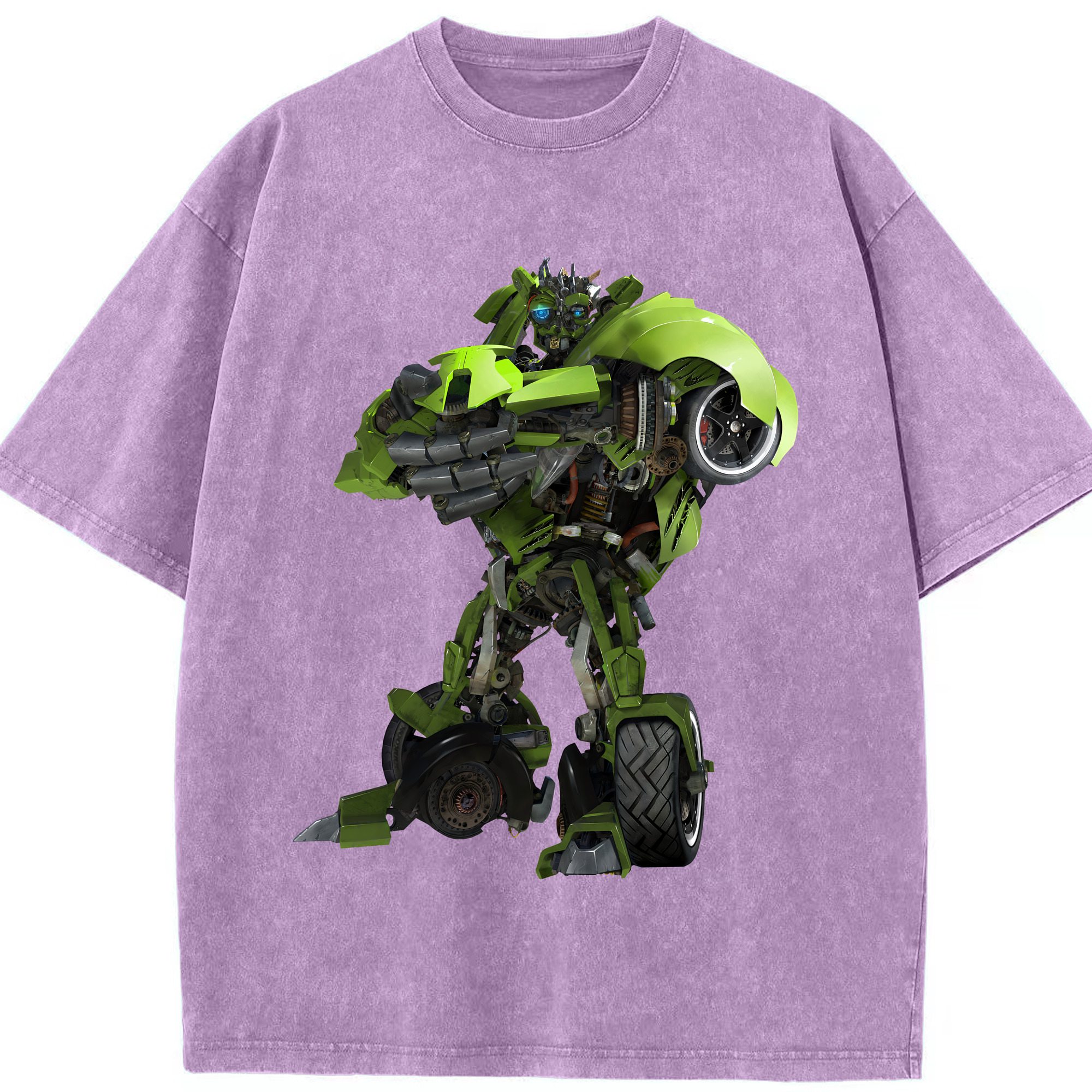 （画像用） Transformers トランスフォーマー 綿100% ヴィンテージ風 半袖Tシャツ（フロントプリント）