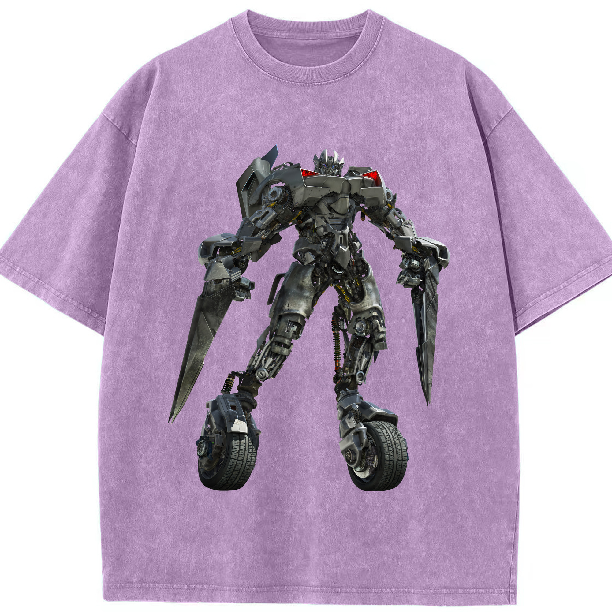 （画像用） Transformers トランスフォーマー 綿100% ヴィンテージ風 半袖Tシャツ（フロントプリント）