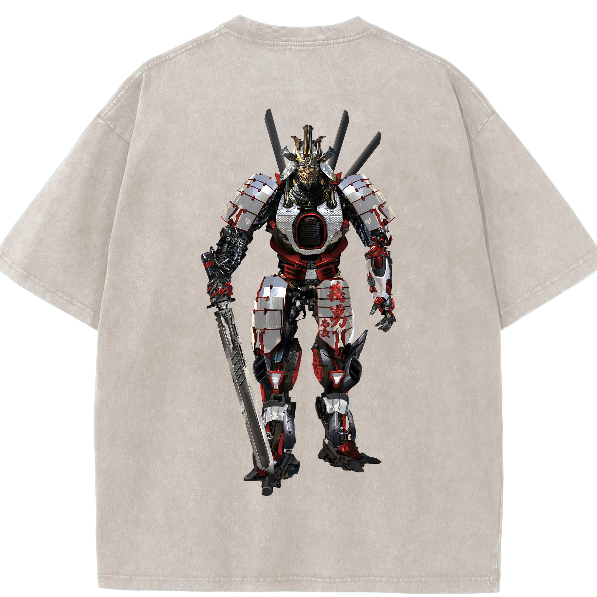 （画像用） Transformers トランスフォーマー 綿100% ヴィンテージ風 半袖Tシャツ（背面プリント）