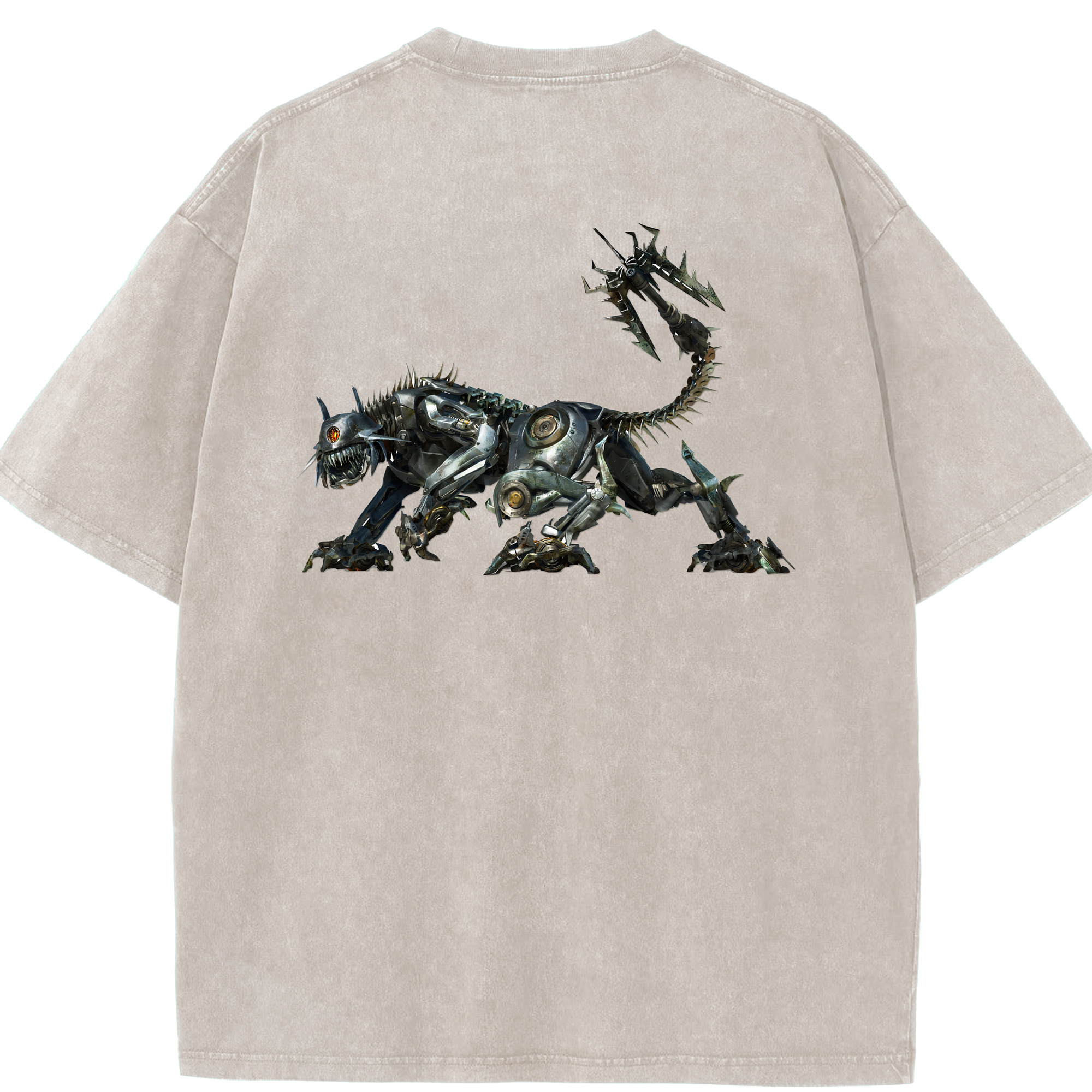 （画像用） Transformers トランスフォーマー 綿100% ヴィンテージ風 半袖Tシャツ（背面プリント）