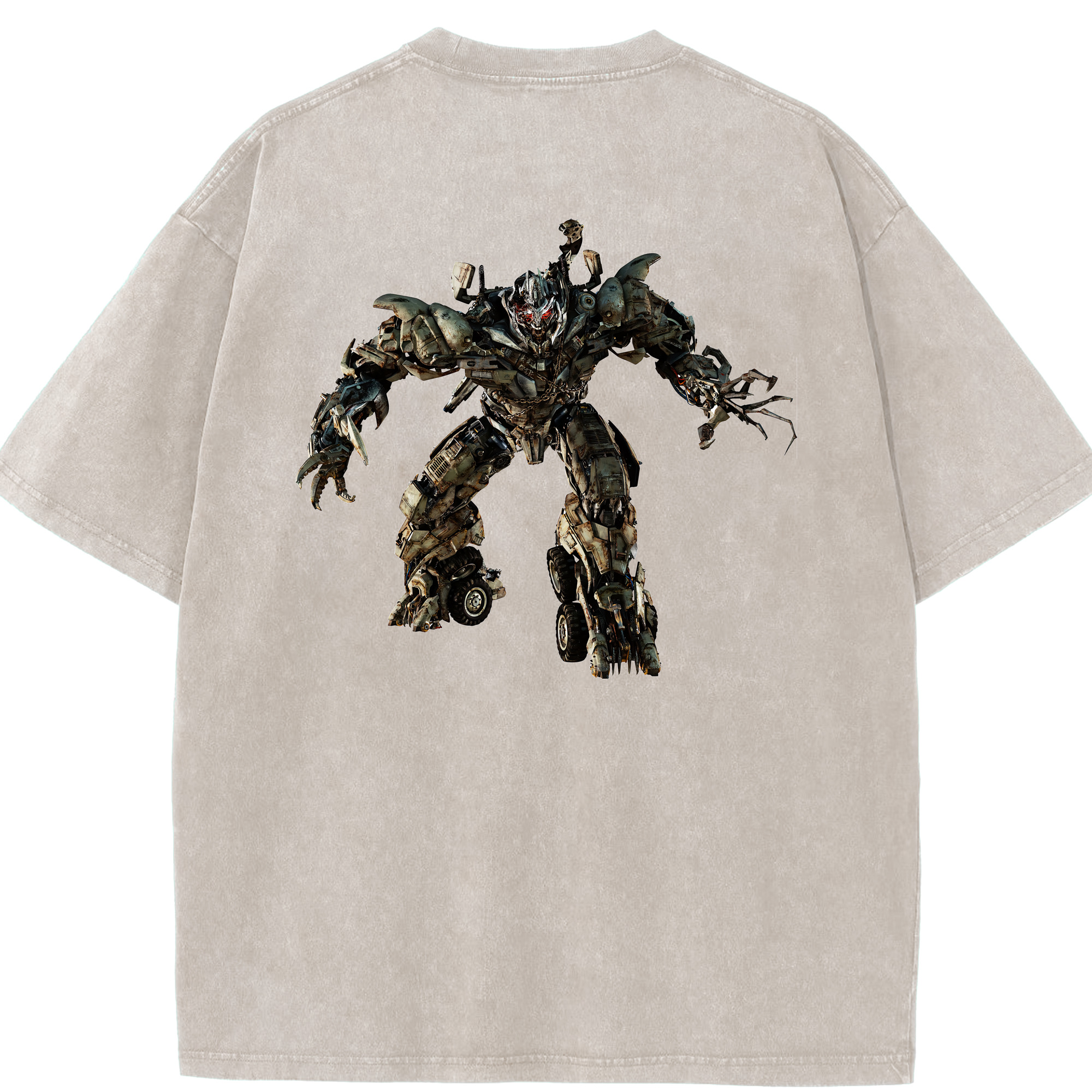 Transformers トランスフォーマー 綿100% ヴィンテージ風 半袖Tシャツ（背面プリント）