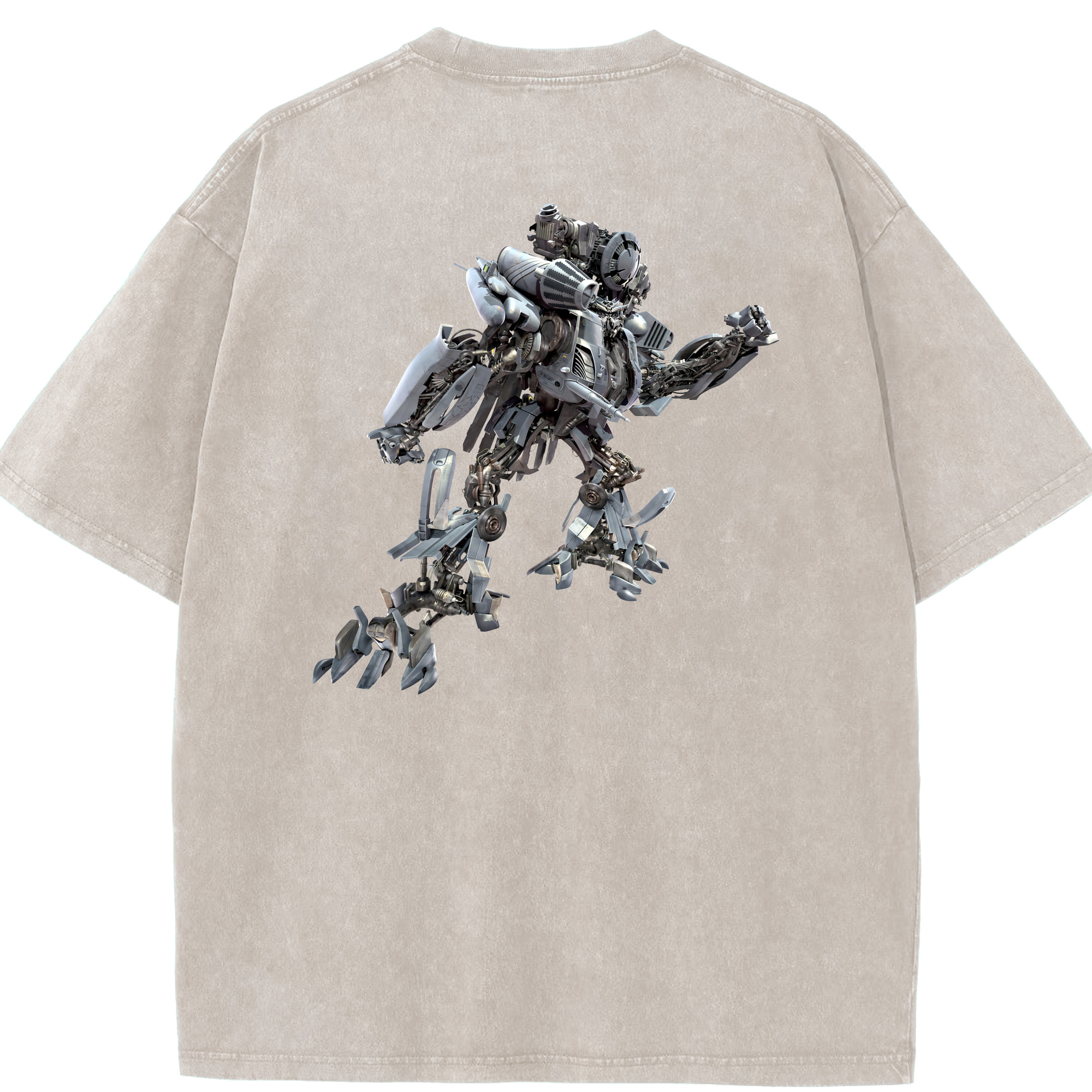 Transformers トランスフォーマー 綿100% ヴィンテージ風 半袖Tシャツ（背面プリント）