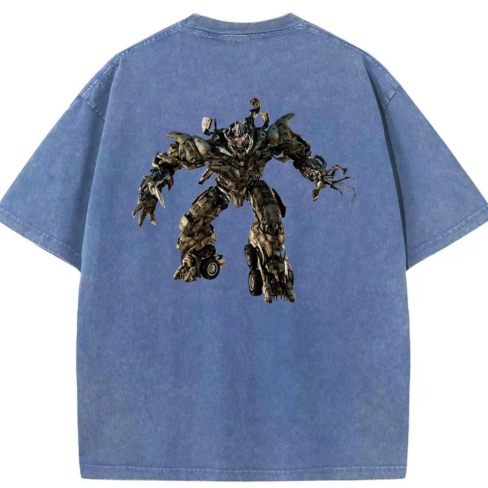 Transformers トランスフォーマー 綿100% ヴィンテージ風 半袖Tシャツ（背面プリント）