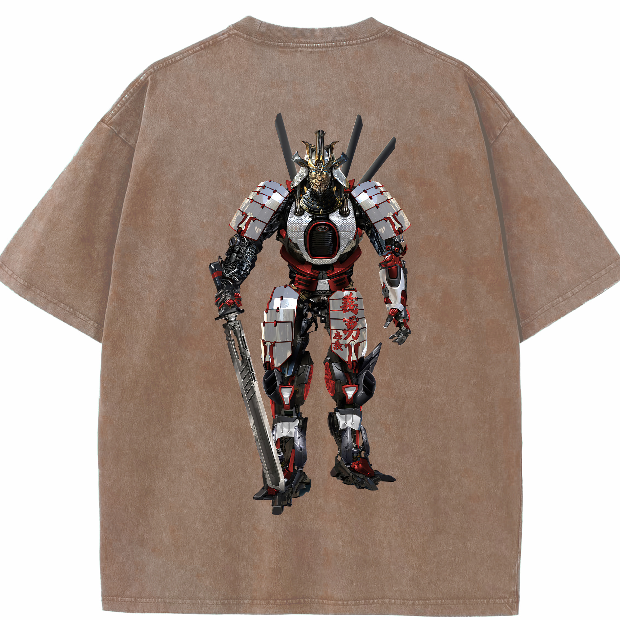 （画像用） Transformers トランスフォーマー 綿100% ヴィンテージ風 半袖Tシャツ（背面プリント）