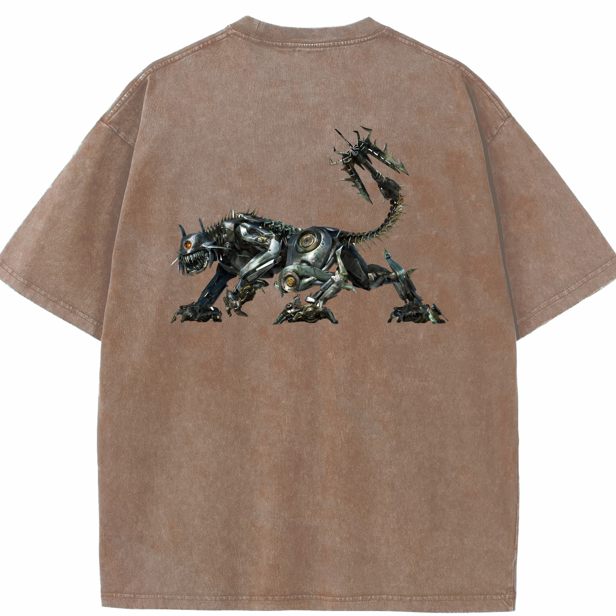 （画像用） Transformers トランスフォーマー 綿100% ヴィンテージ風 半袖Tシャツ（背面プリント）