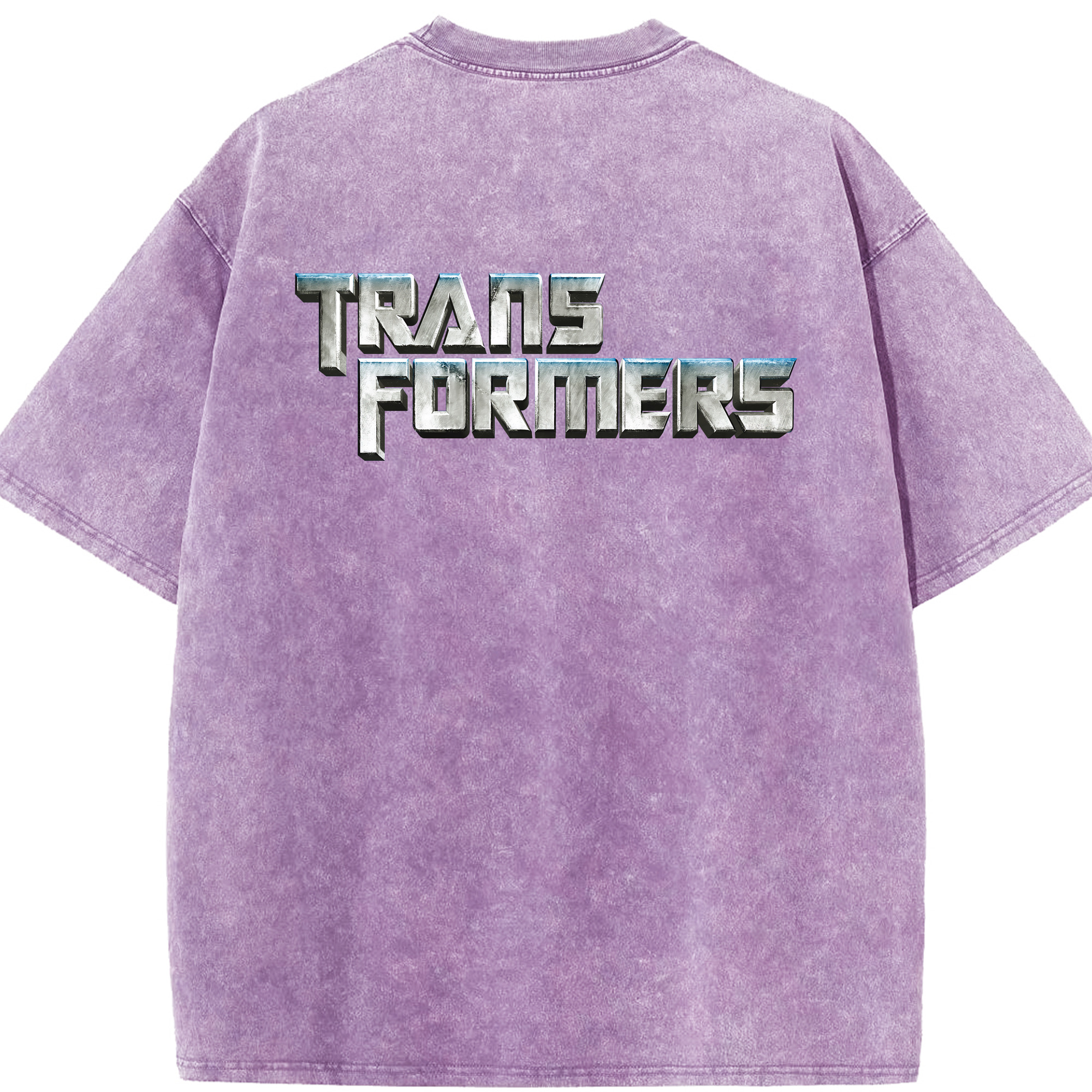 （画像用） Transformers トランスフォーマー 綿100% ヴィンテージ風 半袖Tシャツ（背面プリント）