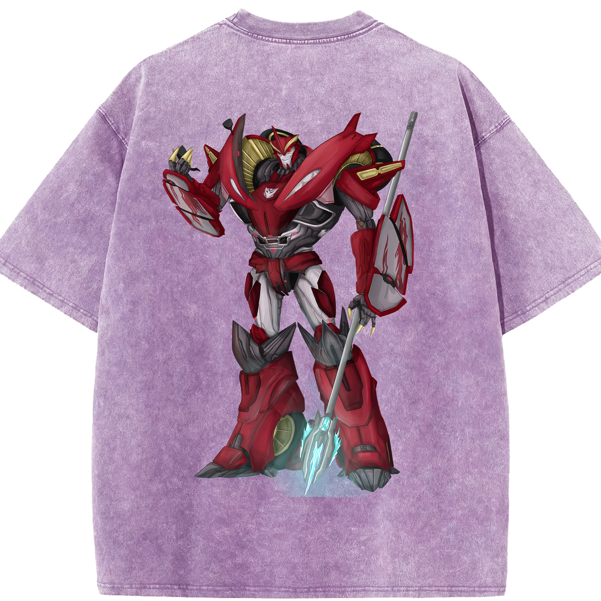 （画像用） Transformers トランスフォーマー 綿100% ヴィンテージ風 半袖Tシャツ（背面プリント）