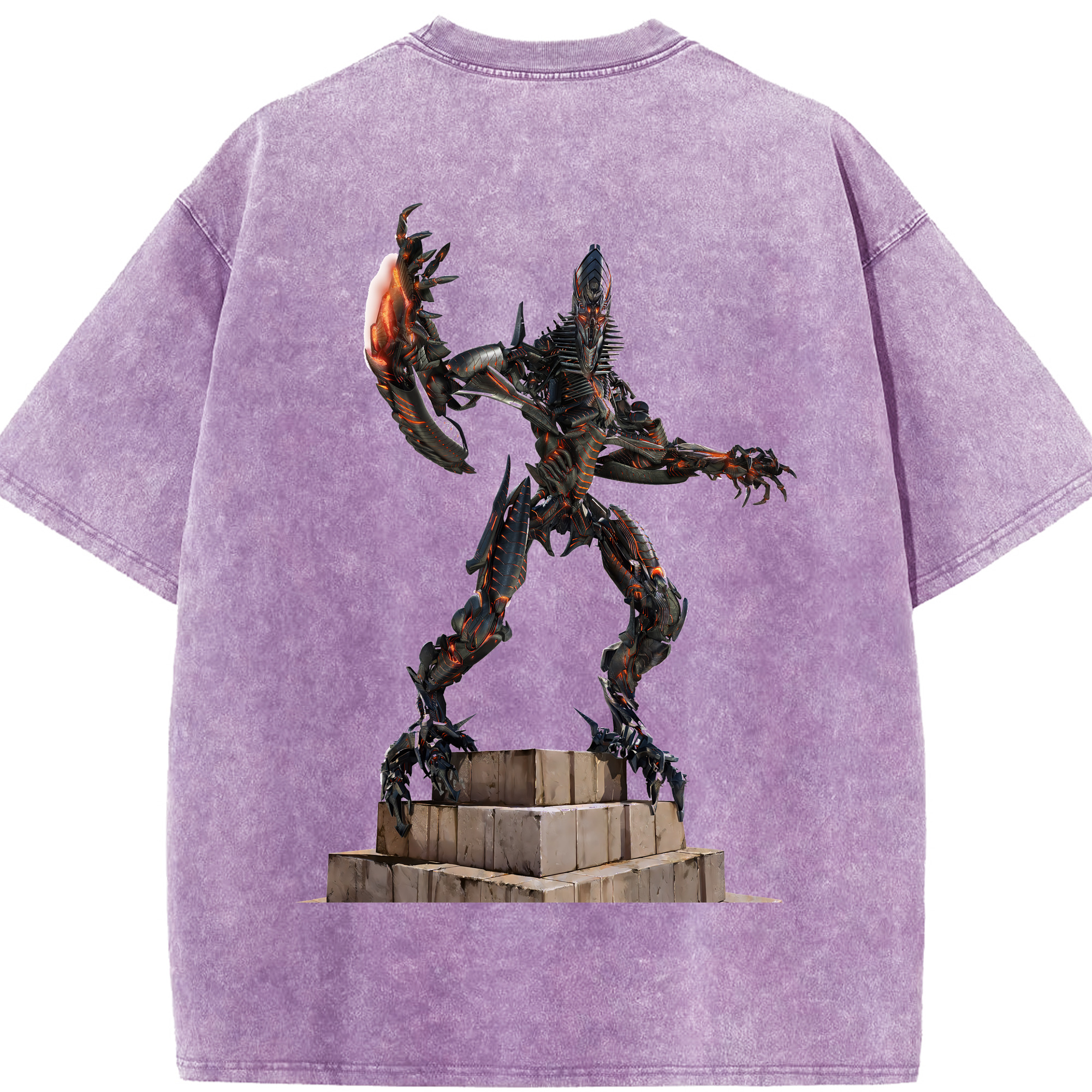 （画像用） Transformers トランスフォーマー 綿100% ヴィンテージ風 半袖Tシャツ（背面プリント）