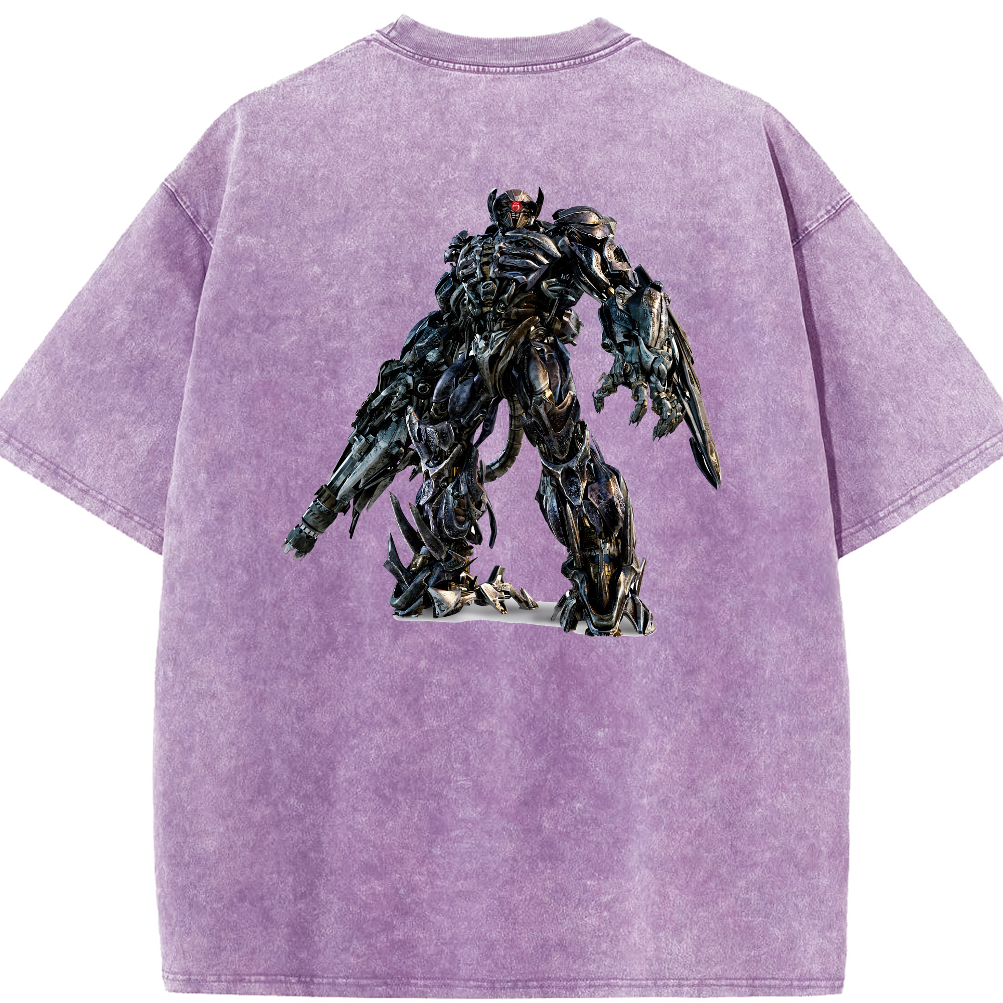 （画像用） Transformers トランスフォーマー 綿100% ヴィンテージ風 半袖Tシャツ（背面プリント）