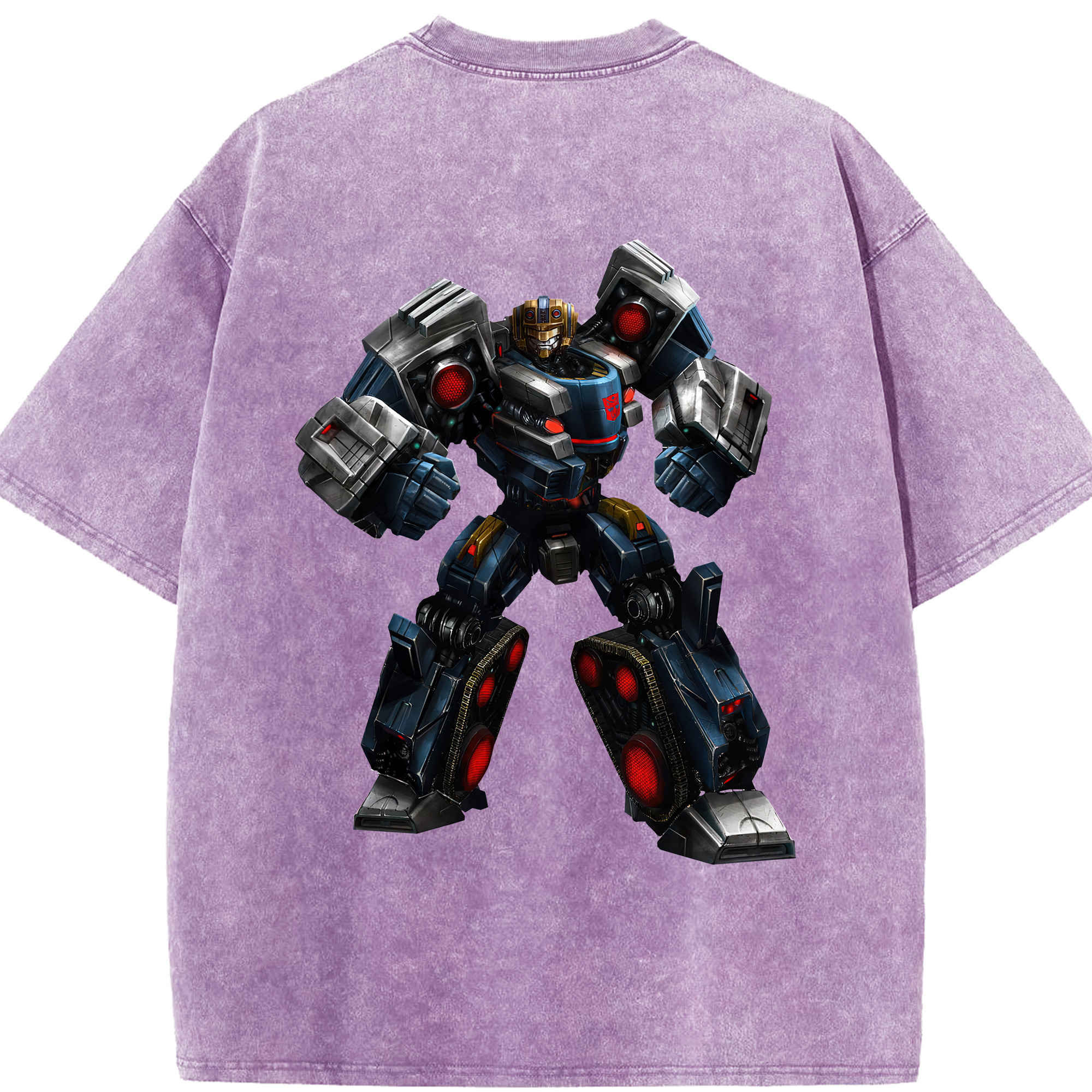 （画像用） Transformers トランスフォーマー 綿100% ヴィンテージ風 半袖Tシャツ（背面プリント）